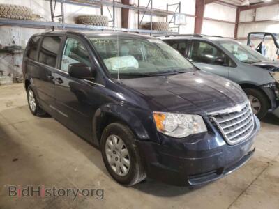 2009 Chrysler MINIVAN Town & COU, blue — VIN 2A8HR44E69R516218, Copart