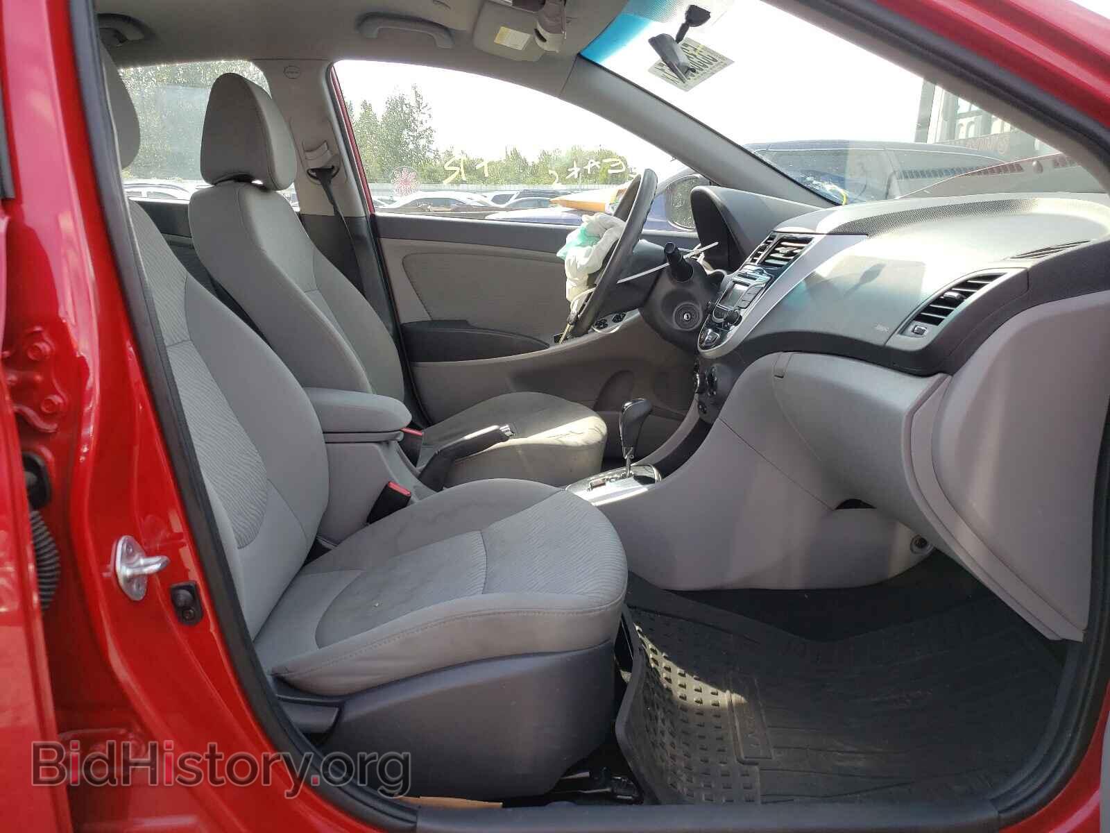 2013 HYUNDAI ACCENT - VIN: KMHCU4AE5DU442818 - Фото 5