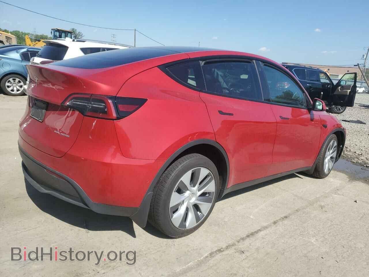 2022 TESLA MODEL Y - VIN: 7SAYGDEE4NA021498 - Фото 3