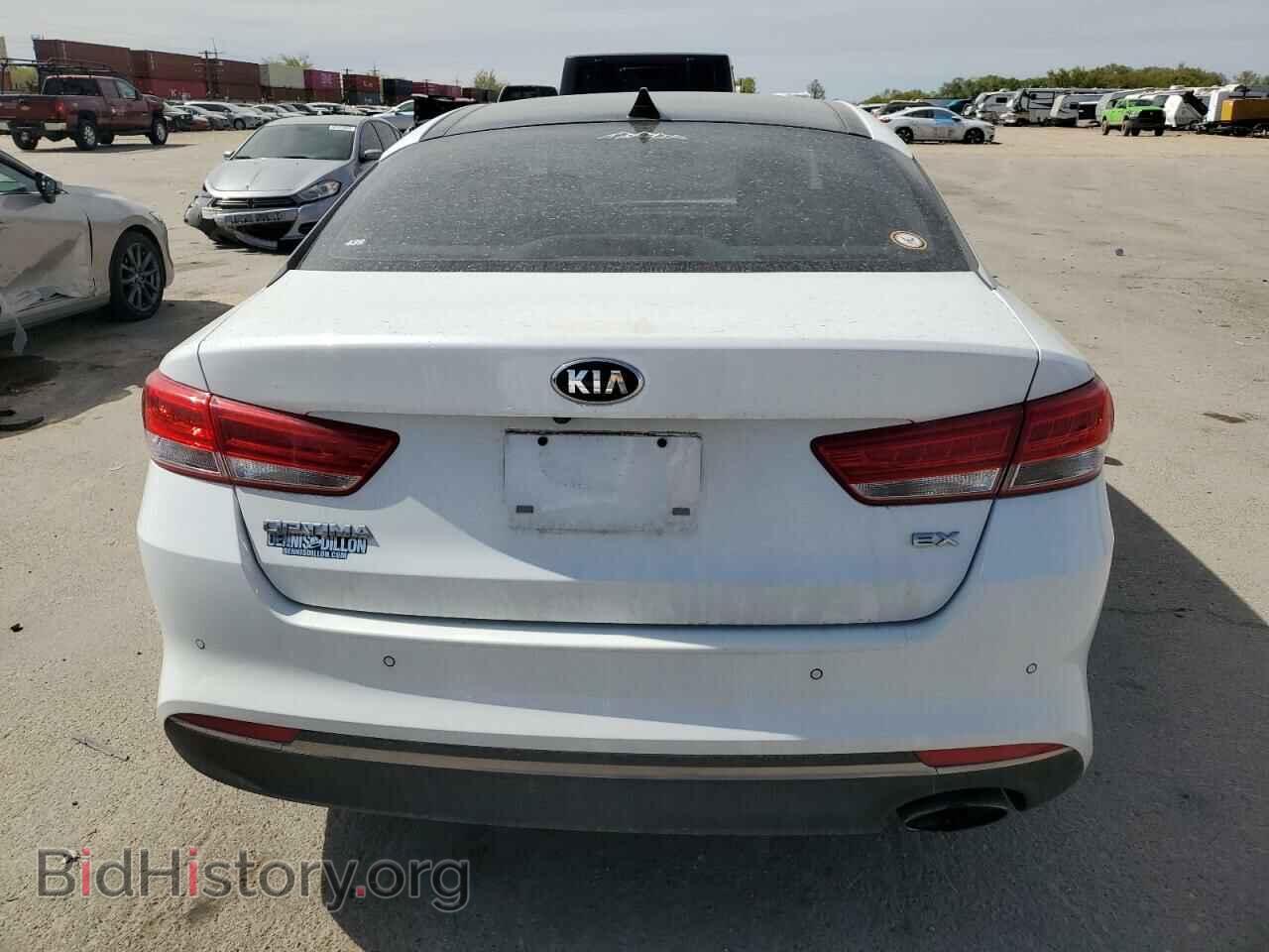 2016 KIA OPTIMA - VIN: 5XXGU4L36GG120510 - Фото 6