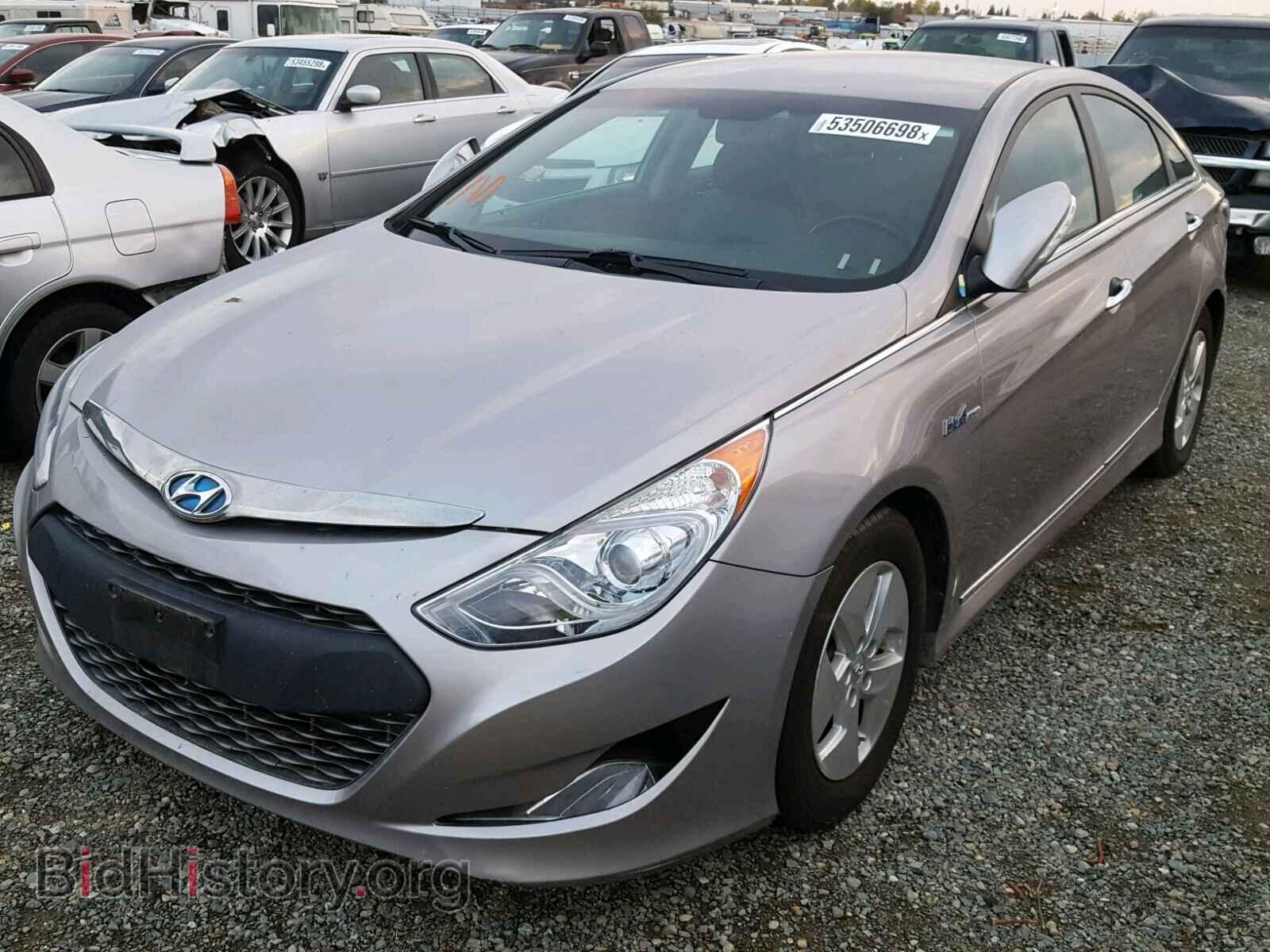 2012 HYUNDAI SONATA - VIN: KMHEC4A43CA021232 - Фото 2