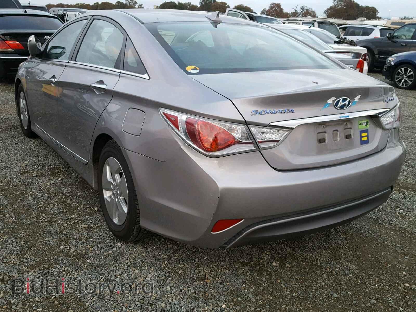 2012 HYUNDAI SONATA - VIN: KMHEC4A43CA021232 - Фото 3
