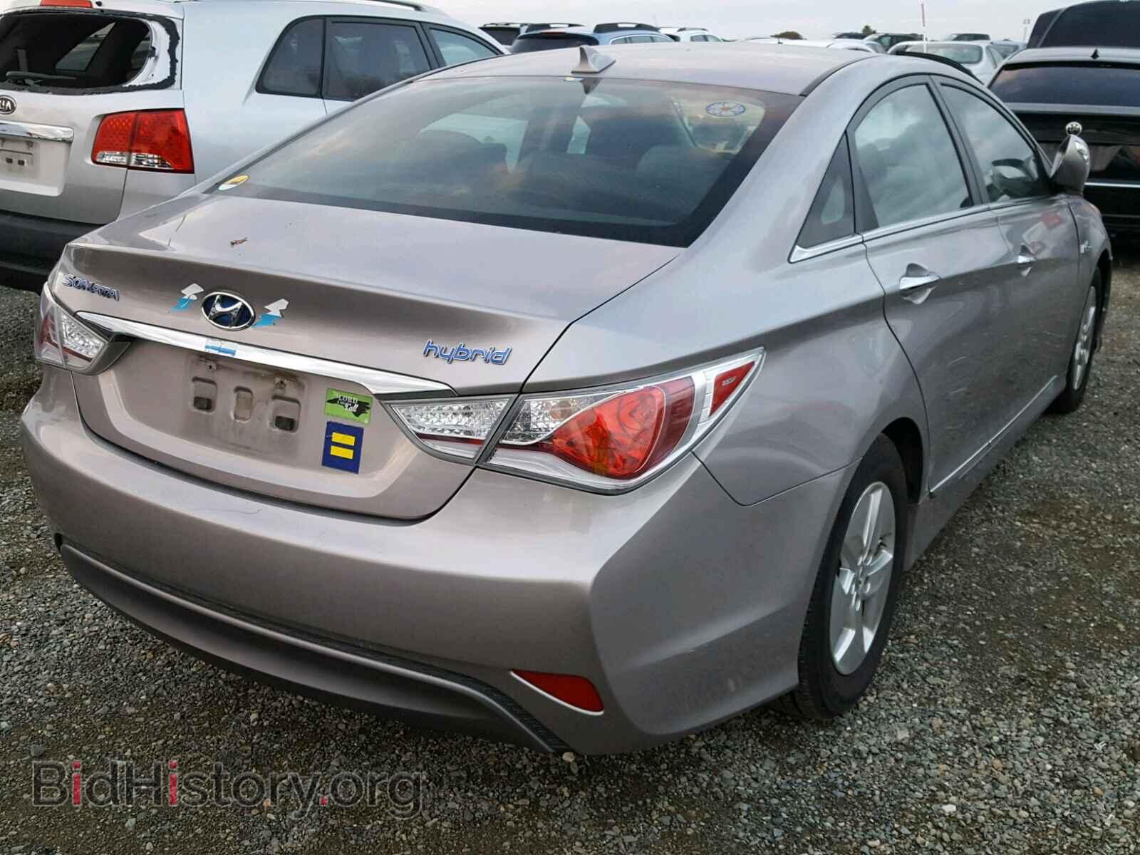 2012 HYUNDAI SONATA - VIN: KMHEC4A43CA021232 - Фото 4