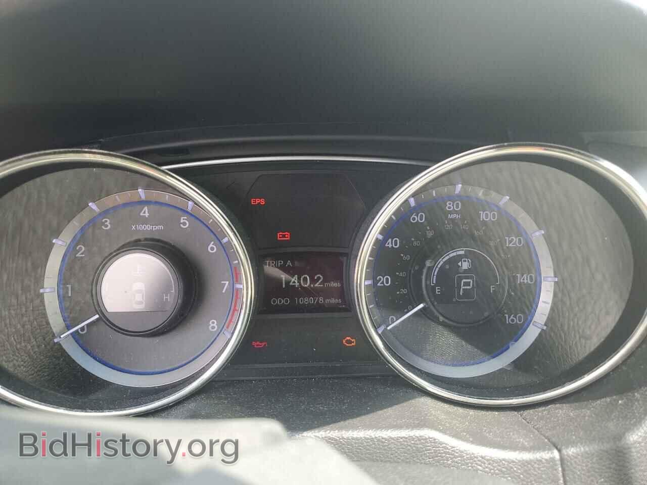 2012 HYUNDAI SONATA - VIN: 5NPEB4AC3CH410024 - Photo 9