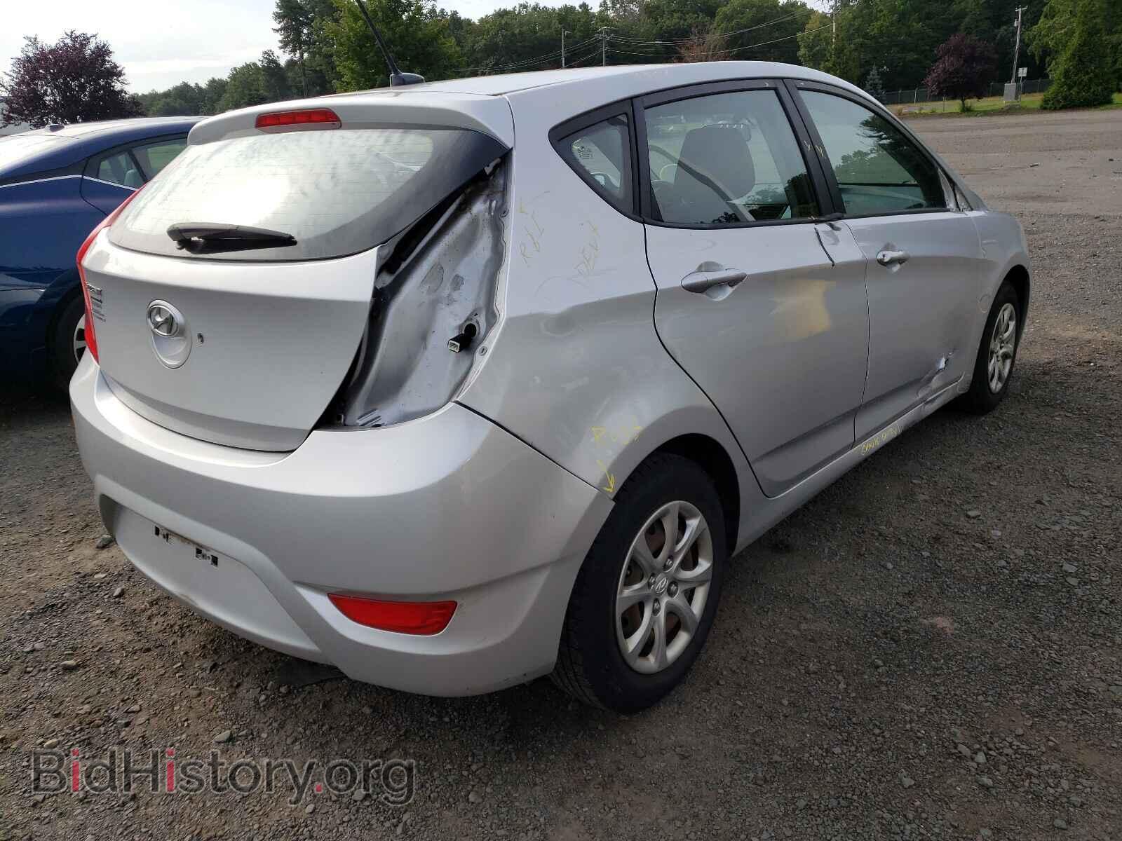 2012 HYUNDAI ACCENT - VIN: KMHCT5AE9CU024561 - Фото 4