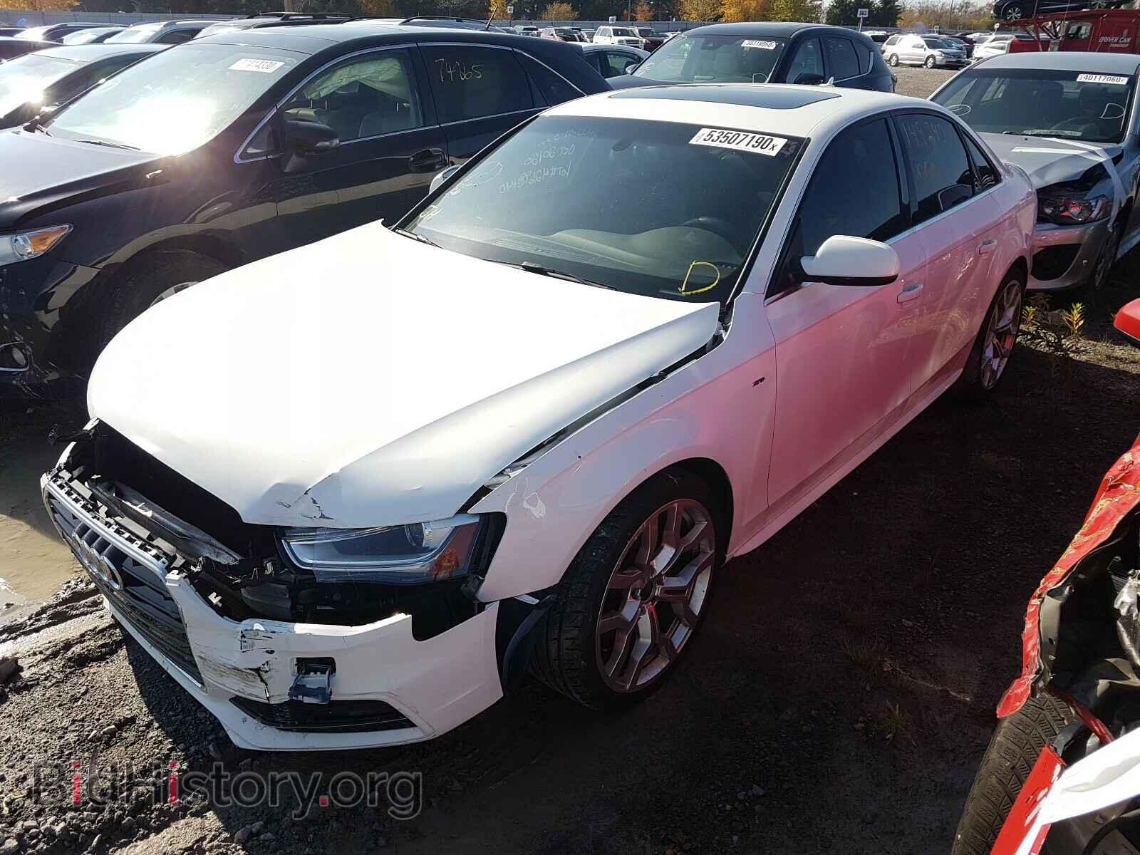 2014 AUDI A4 - VIN: WAUFFCFL1EN011690 - Фото 2