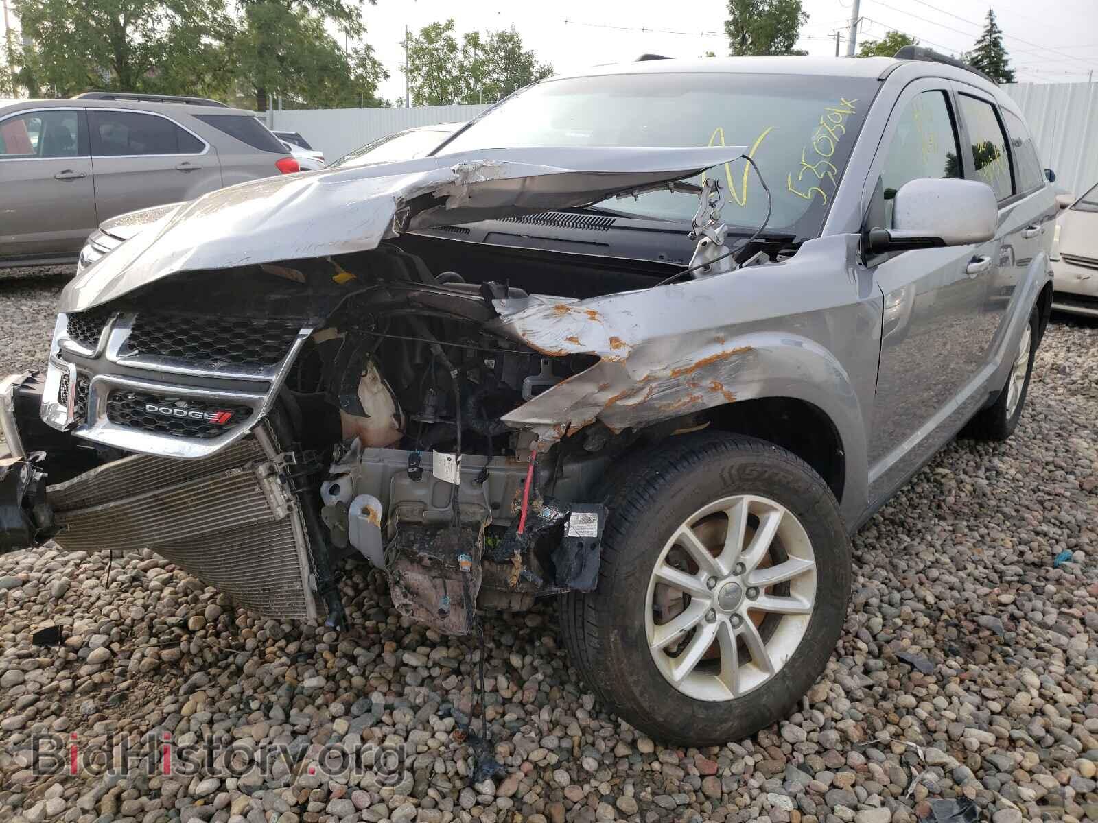 2016 DODGE JOURNEY - VIN: 3C4PDCBB7GT163048 - Фото 2