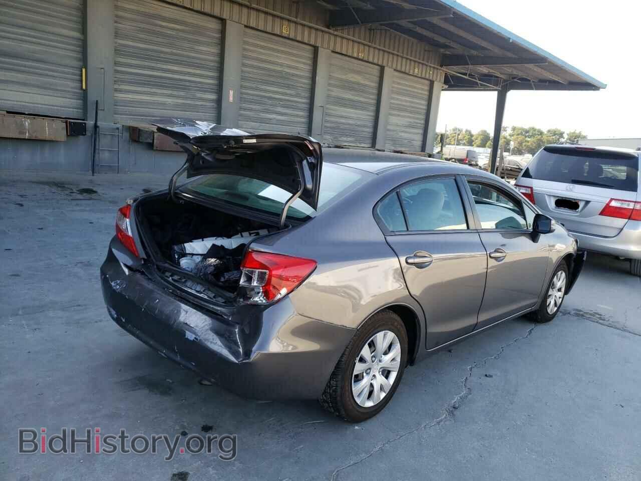 2012 HONDA CIVIC - VIN: 19XFB2F58CE370644 - Фото 4