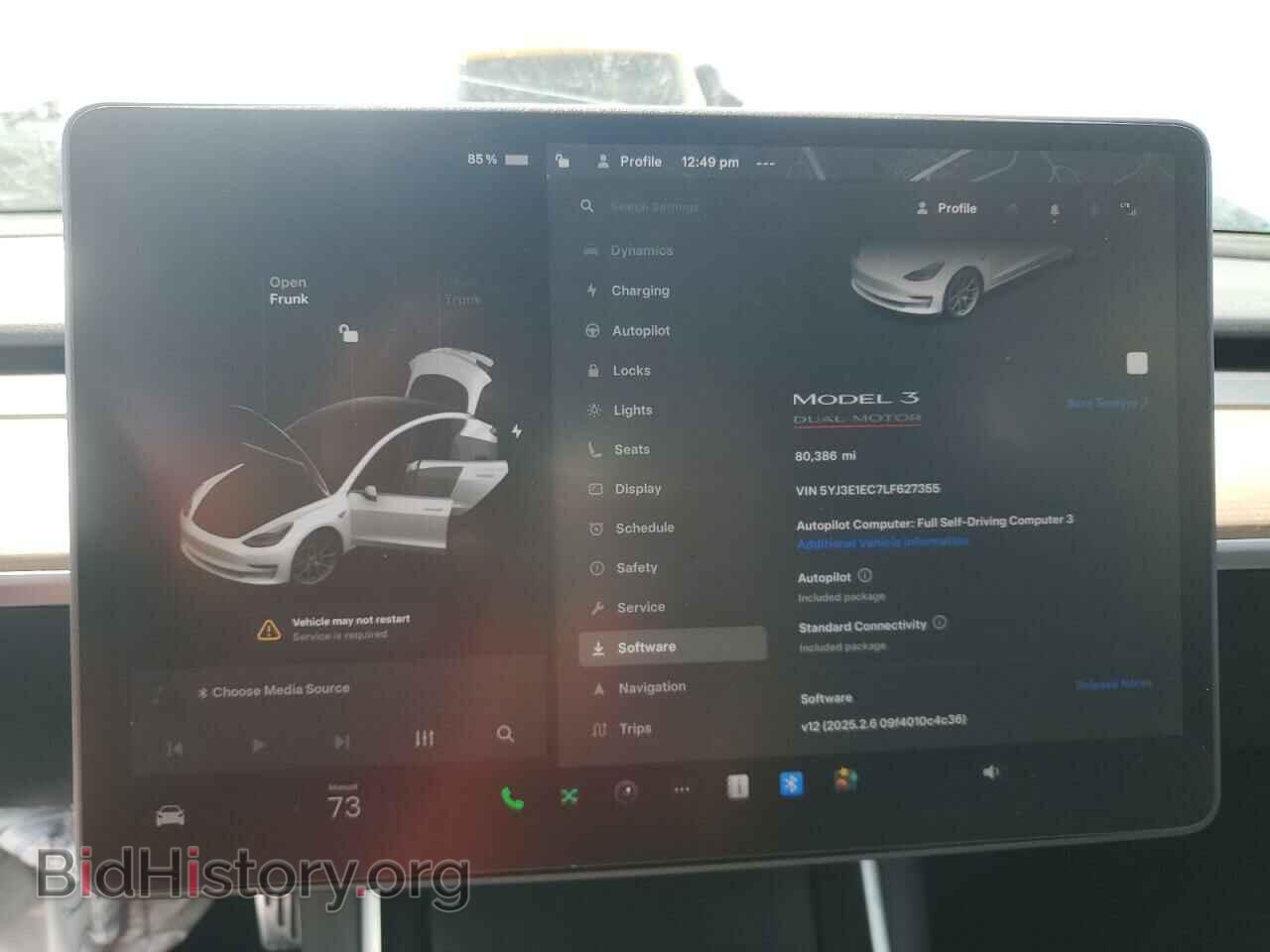 2020 TESLA MODEL 3 - VIN: 5YJ3E1EC7LF627355 - Photo 9