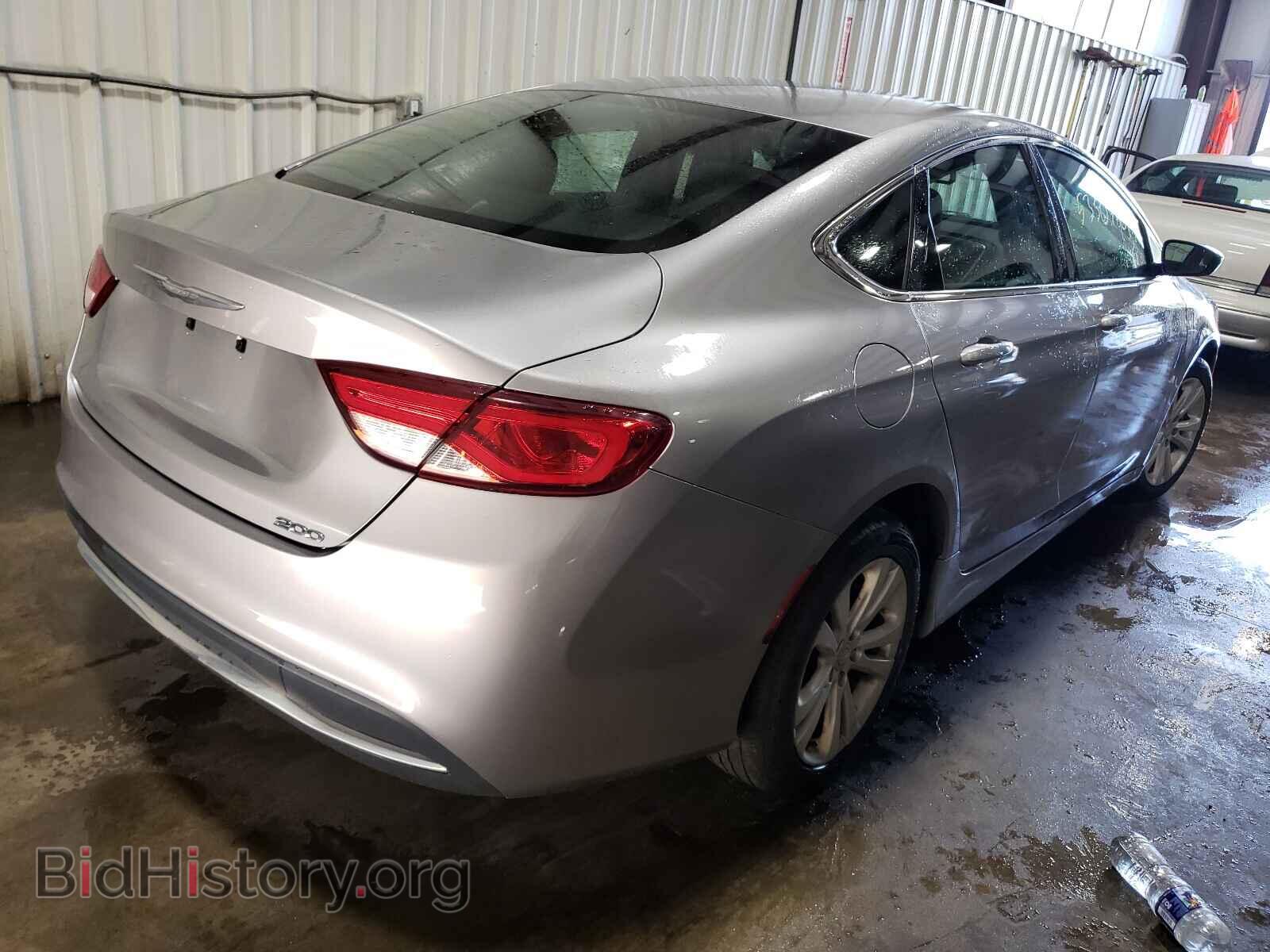2015 CHRYSLER 200 - VIN: 1C3CCCAB8FN722225 - Фото 4