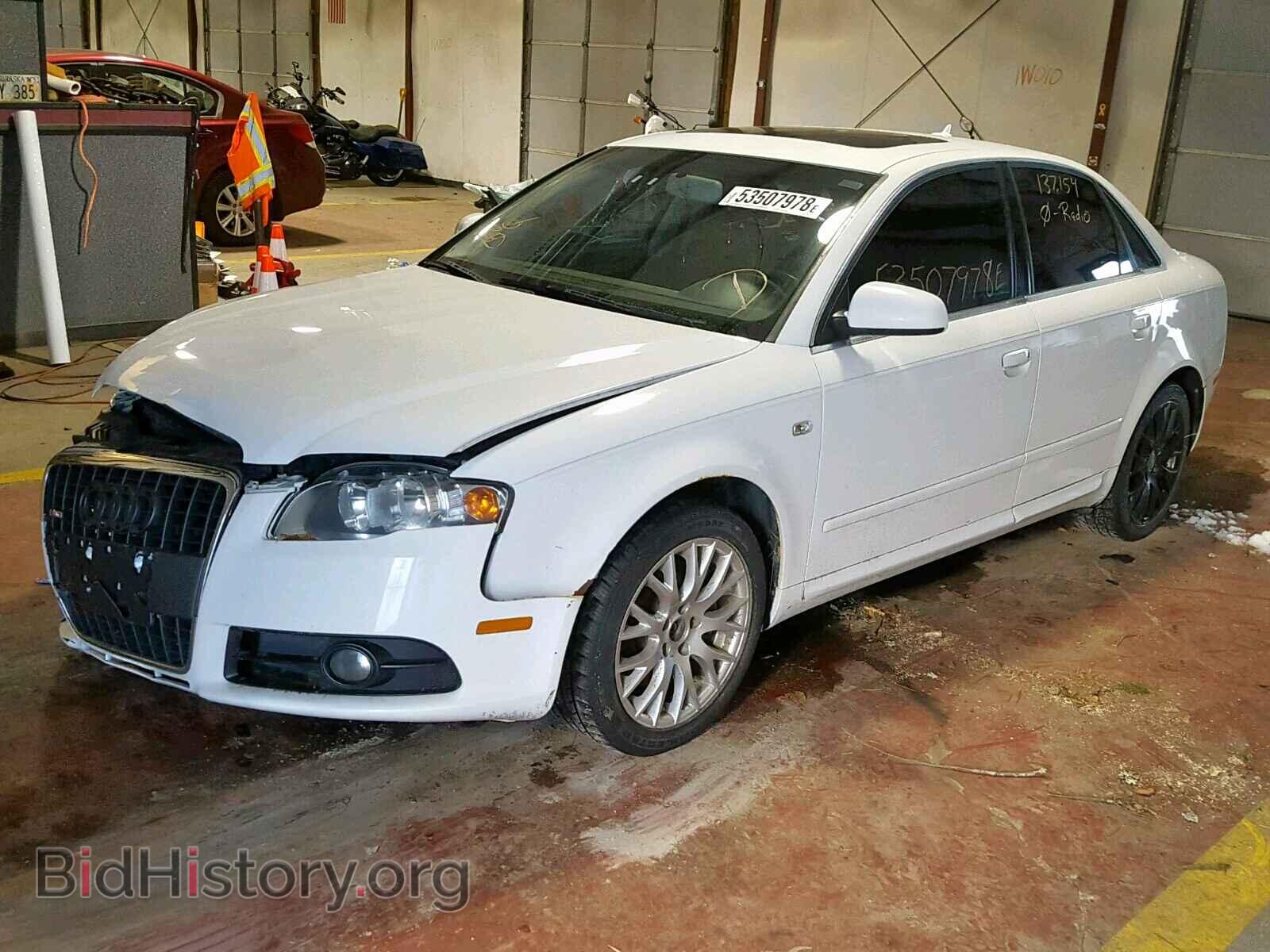 2008 AUDI A4 - VIN: WAUDF78E18A152381 - Фото 2