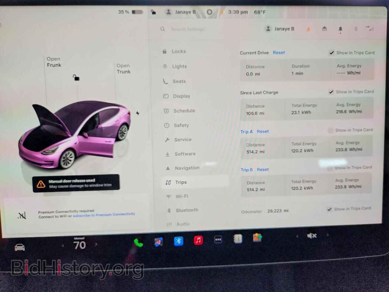 2023 TESLA MODEL 3 - VIN: 5YJ3E1EA4PF616298 - Photo 9