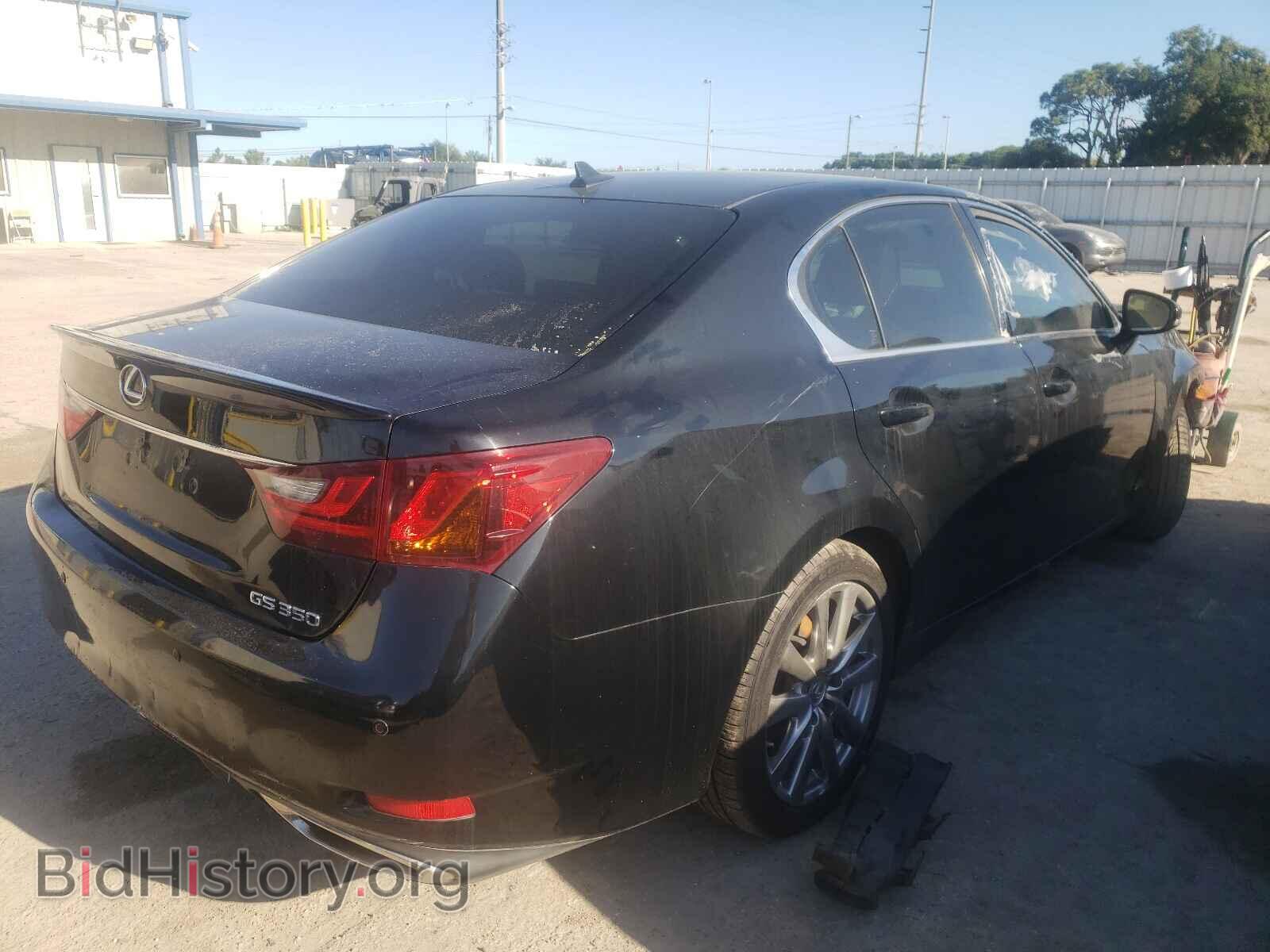 2013 LEXUS GS350 - VIN: JTHBE1BL6D5025967 - Фото 4
