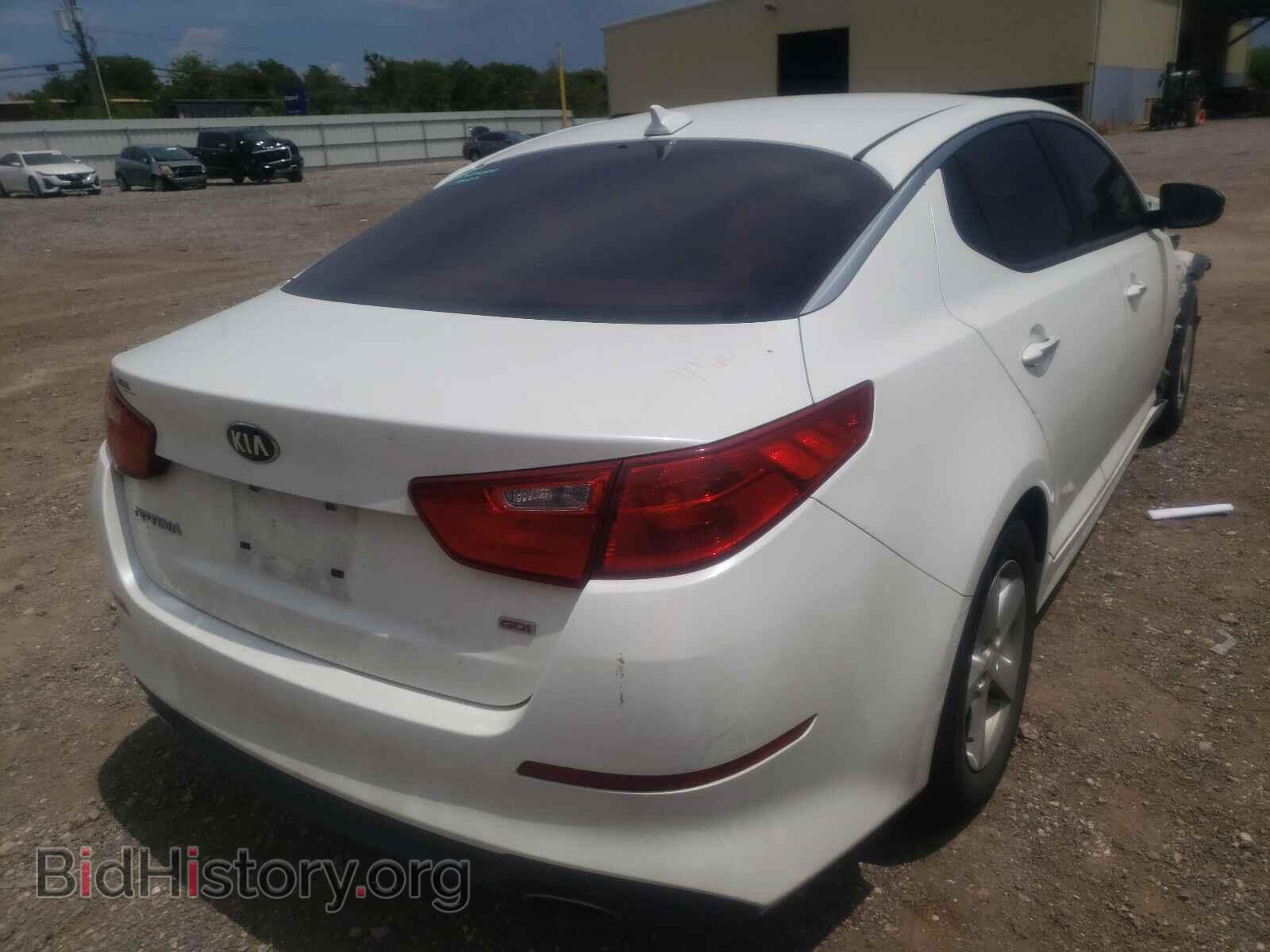 2015 KIA OPTIMA - VIN: KNAGM4A79F5641579 - Фото 4