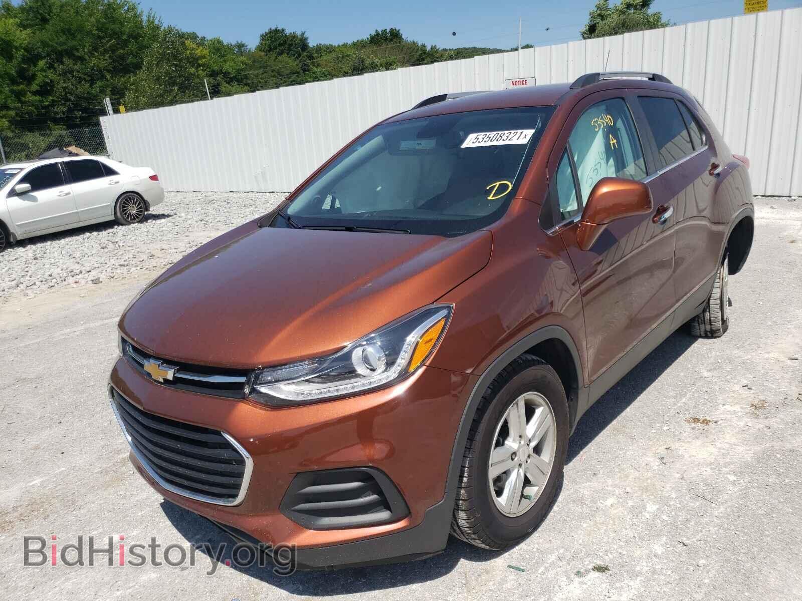 2019 CHEVROLET TRAX - VIN: 3GNCJLSB7KL287022 - Фото 2