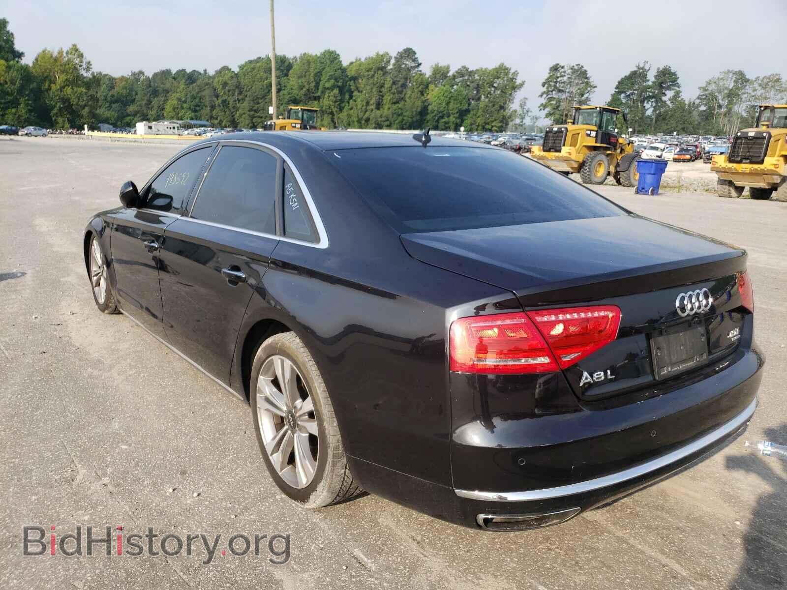 2014 AUDI A8 - VIN: WAUR2AFD9EN011698 - Фото 3