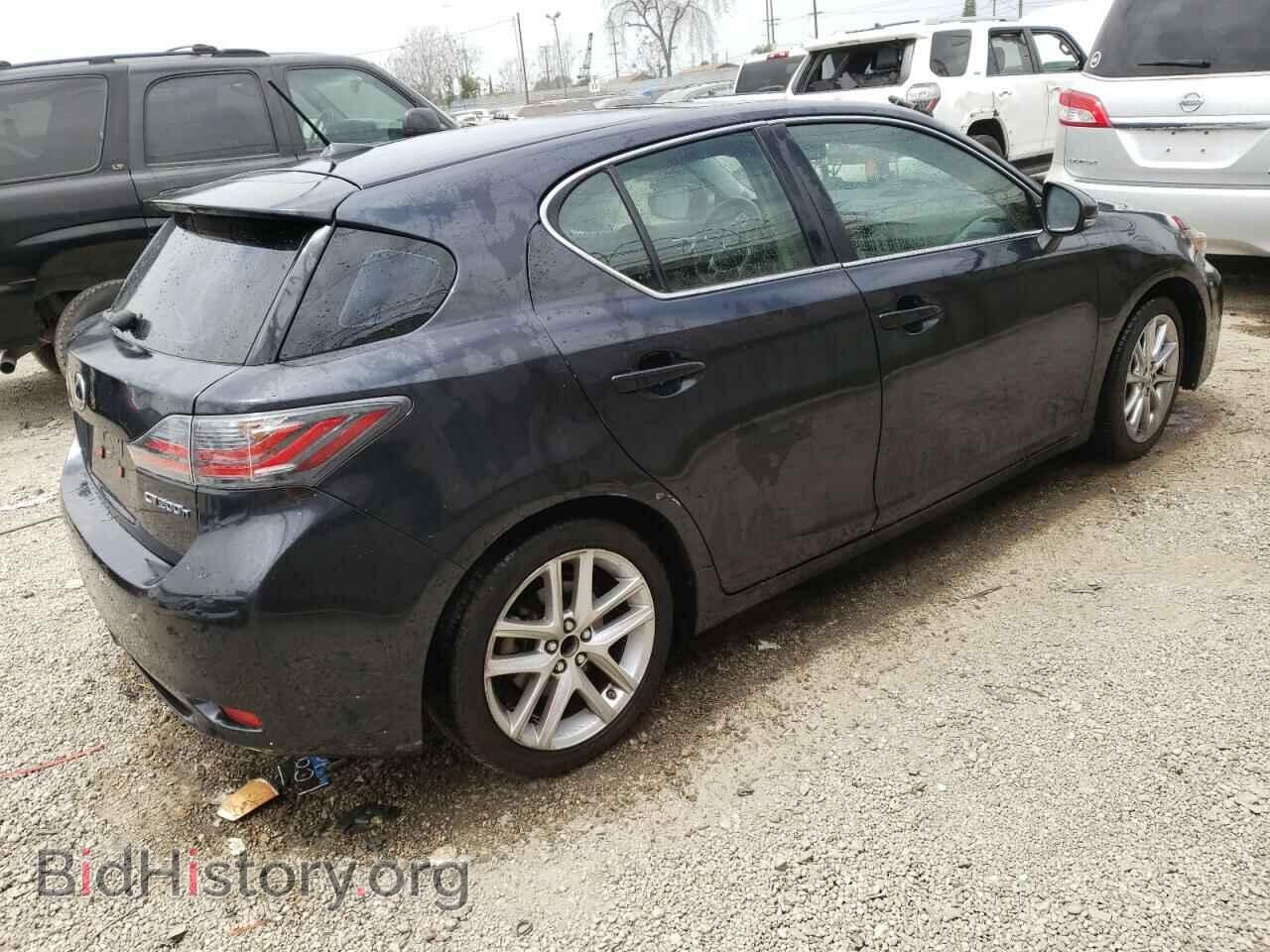 2011 LEXUS CT 200 - VIN: JTHKD5BH4B2031576 - Фото 3