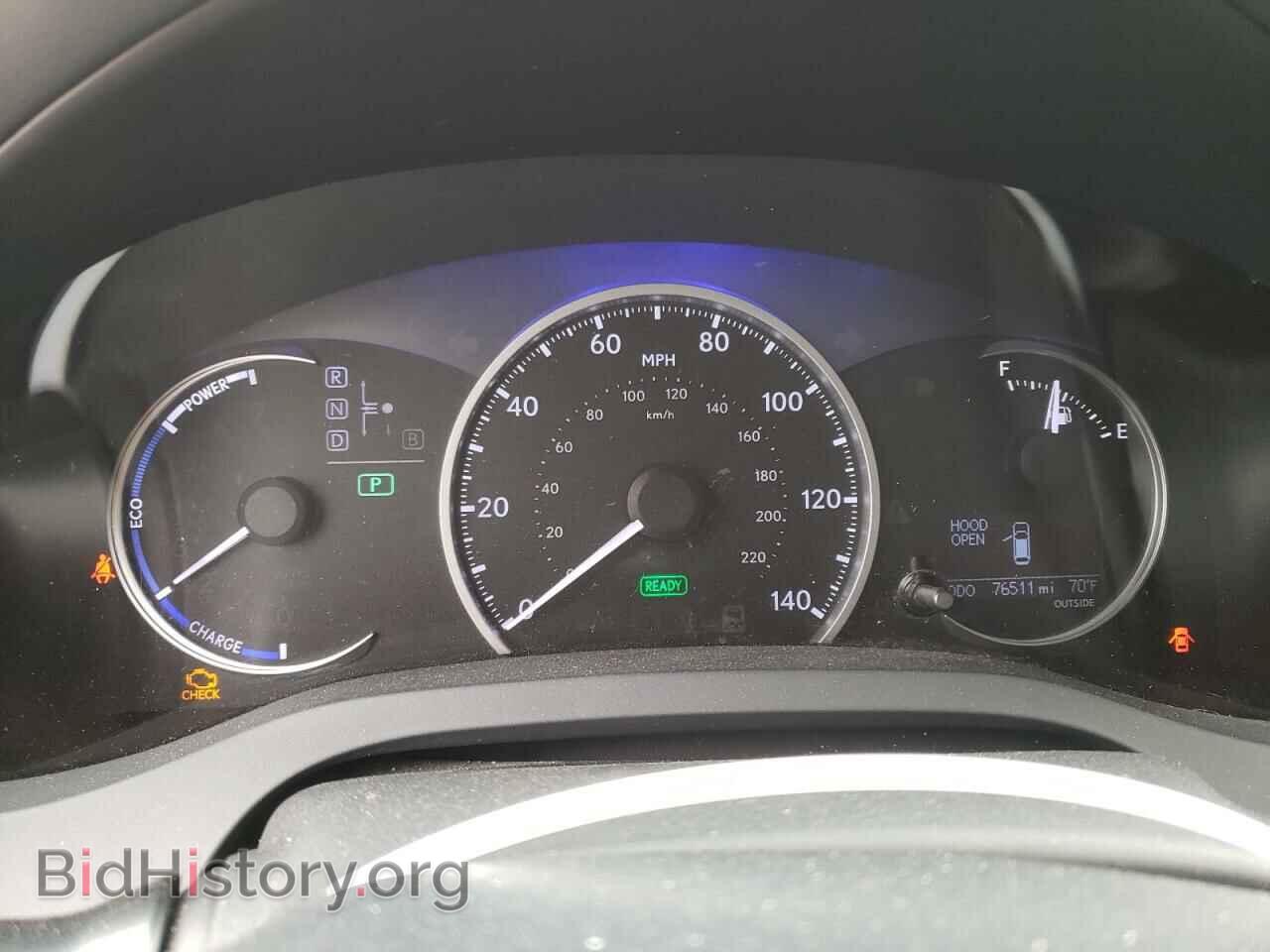 2011 LEXUS CT 200 - VIN: JTHKD5BH4B2031576 - Фото 9