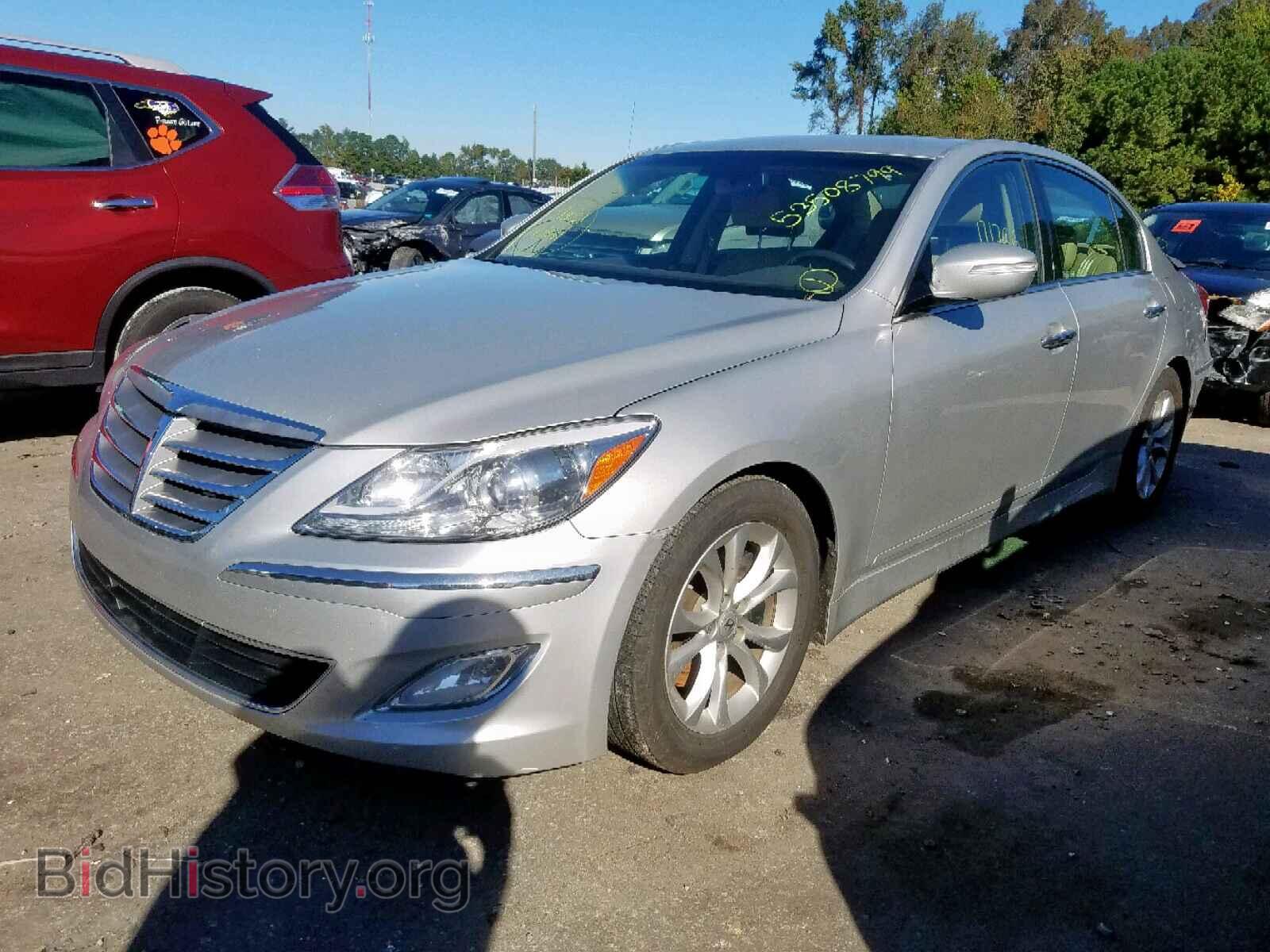 2012 HYUNDAI GENESIS - VIN: KMHGC4DD5CU184502 - Фото 2