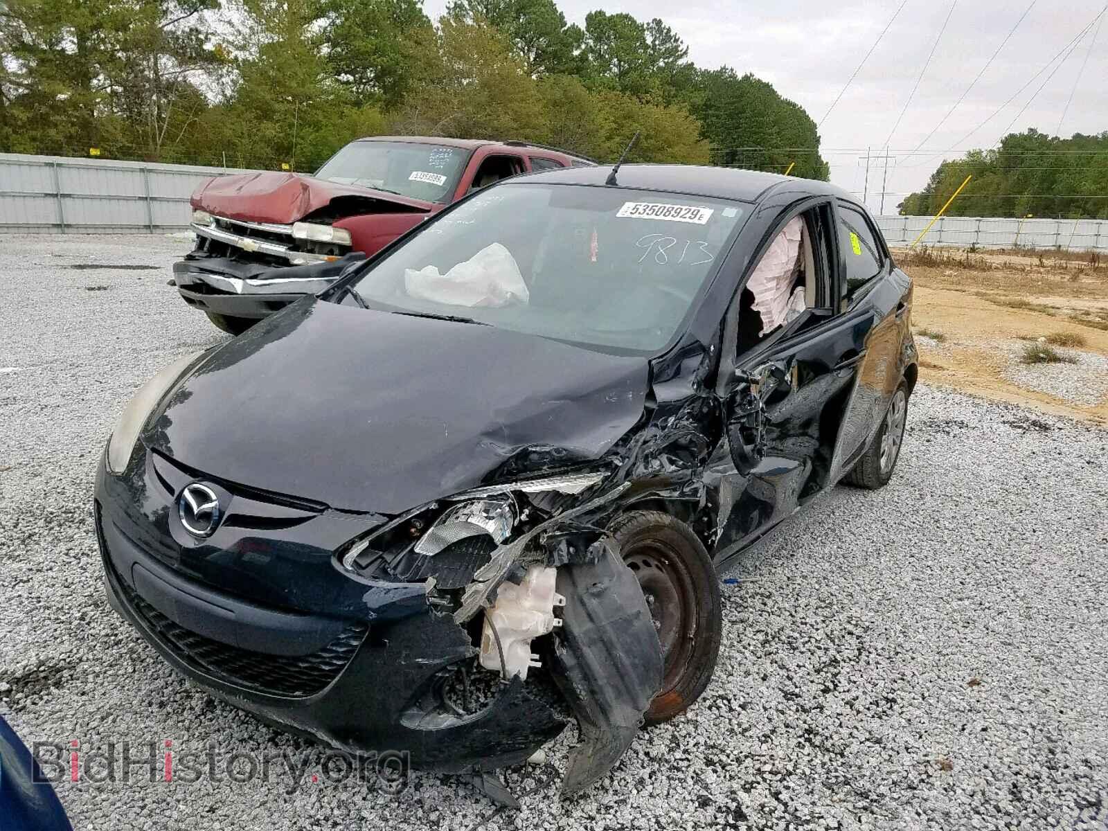2012 MAZDA 2 - VIN: JM1DE1KYXC0139813 - Фото 2