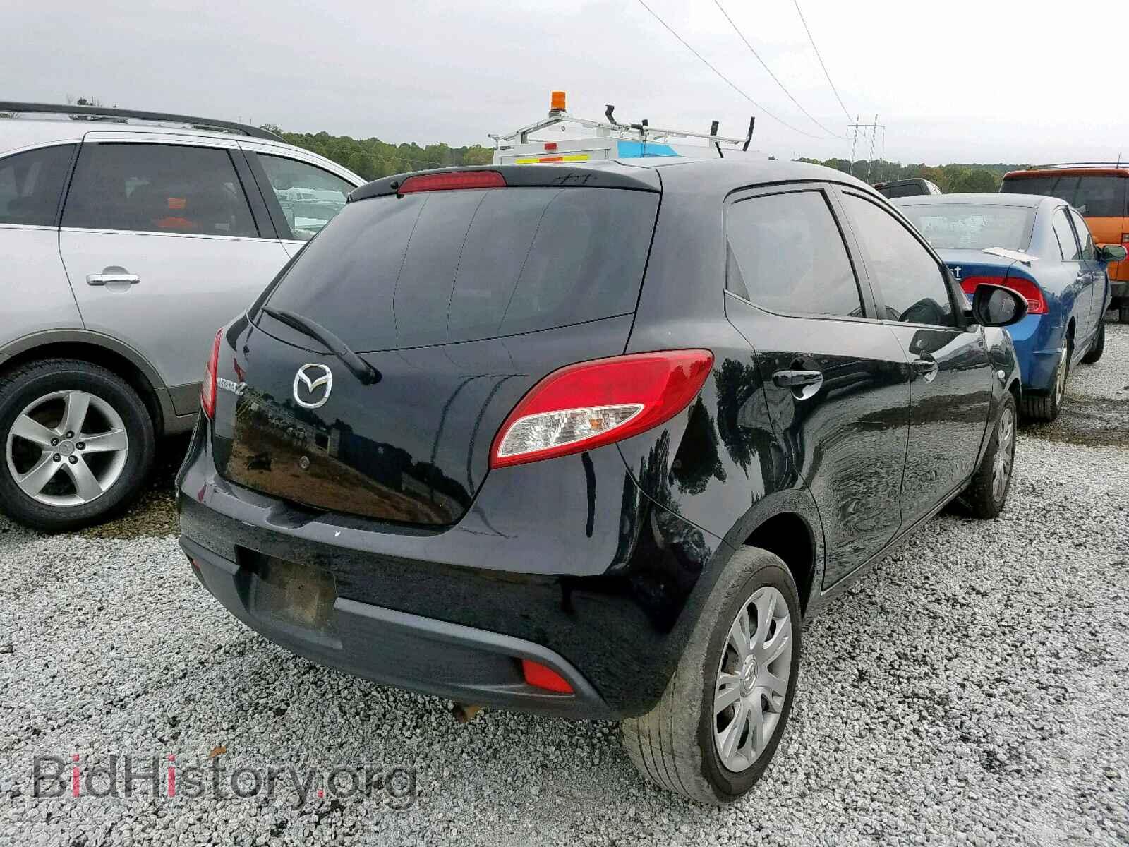 2012 MAZDA 2 - VIN: JM1DE1KYXC0139813 - Фото 4