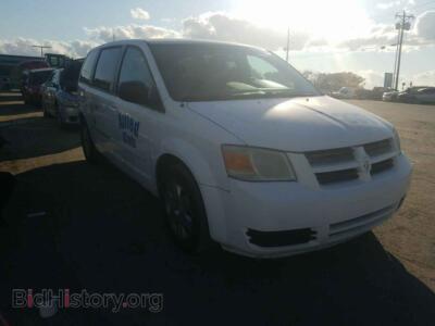 2009 Dodge CARAVAN Grand Cara, white — VIN 2D8HN44E79R620740, Copart