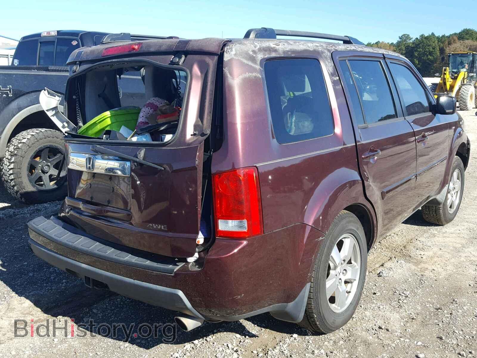 2009 HONDA PILOT EXL - VIN: 5FNYF48599B005351 - Фото 4