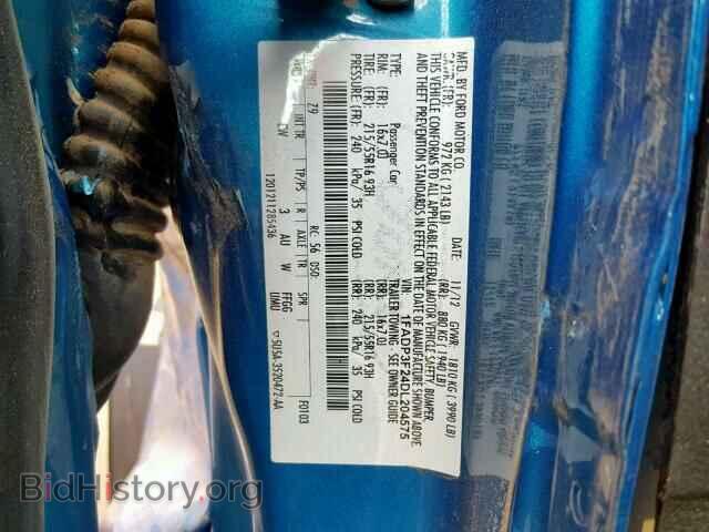 2013 FORD FOCUS SE - VIN: 1FADP3F24DL204575 - Фото 10