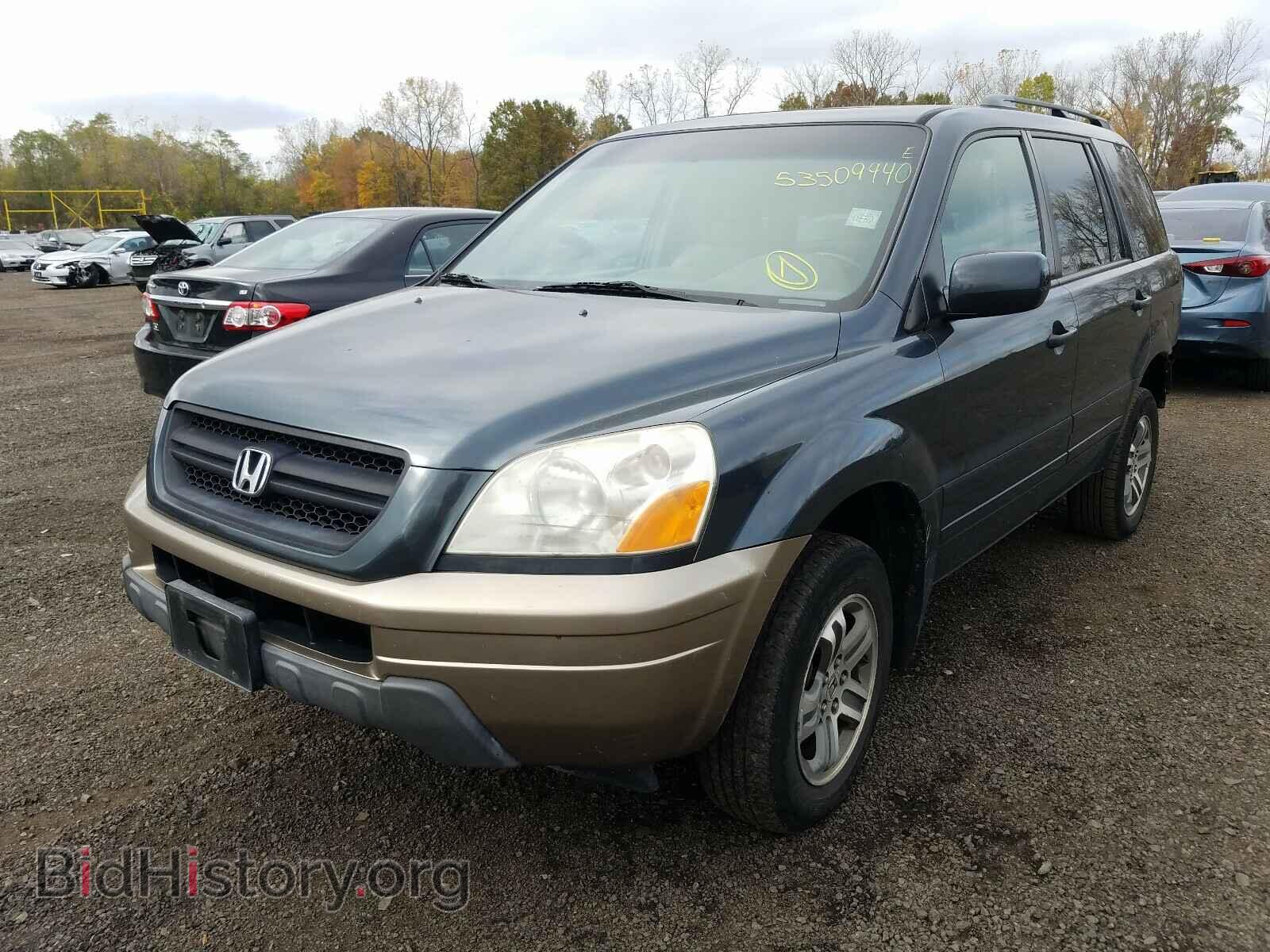 2005 HONDA PILOT - VIN: 2HKYF18545H538380 - Фото 2