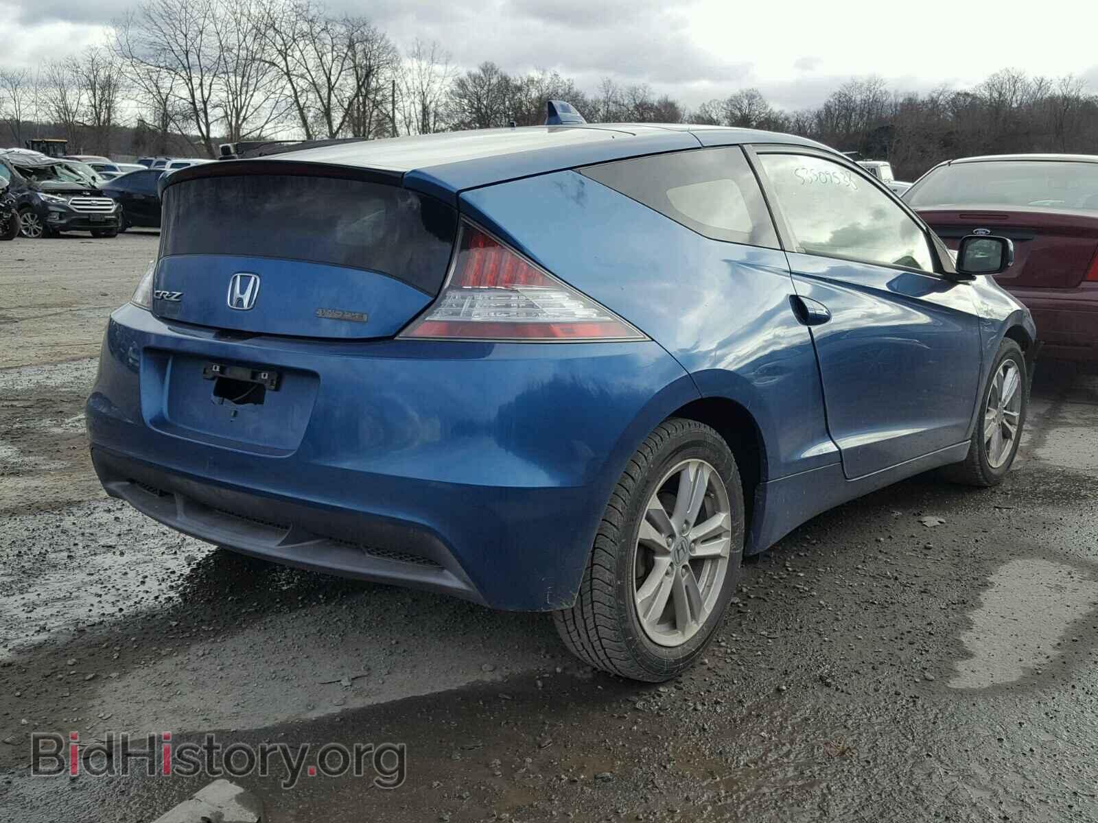 2012 HONDA CR-Z - VIN: JHMZF1D46CS005235 - Фото 4