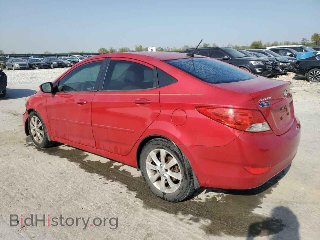 2013 HYUNDAI ACCENT - VIN: KMHCU4AEXDU476642 - Фото 2
