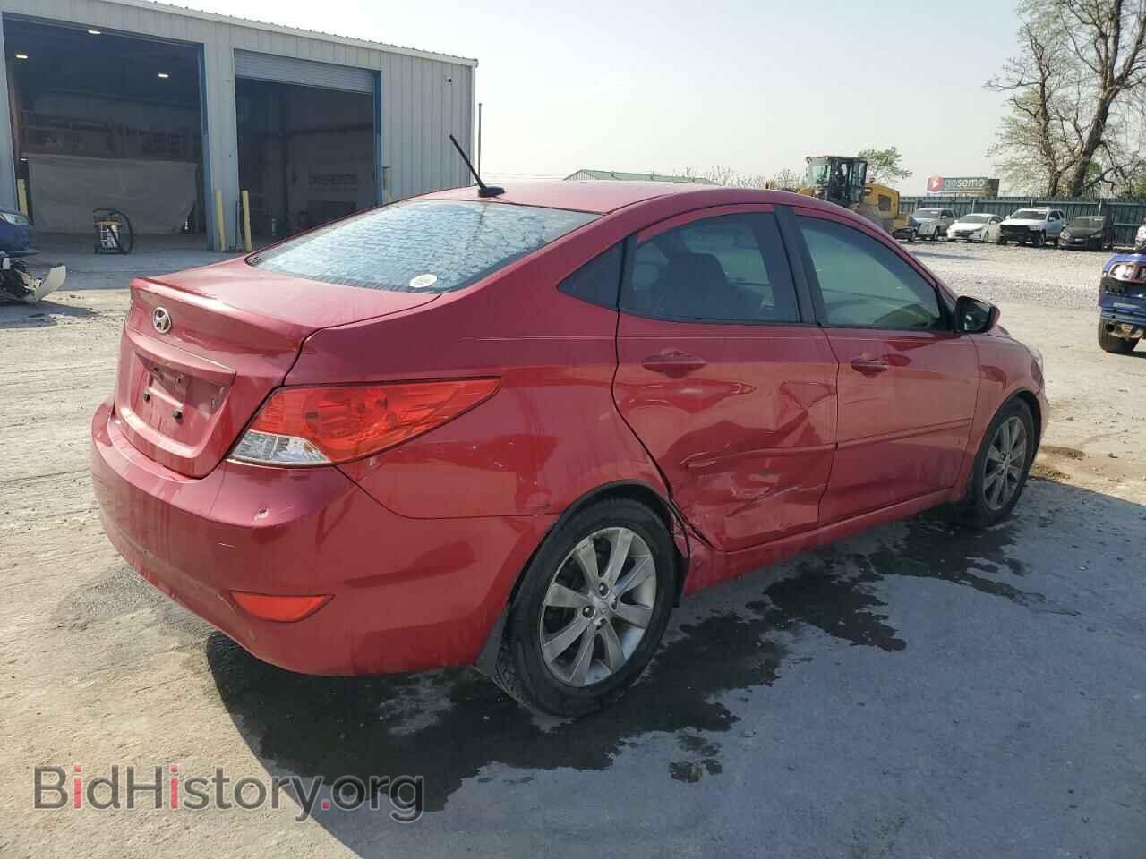 2013 HYUNDAI ACCENT - VIN: KMHCU4AEXDU476642 - Фото 3