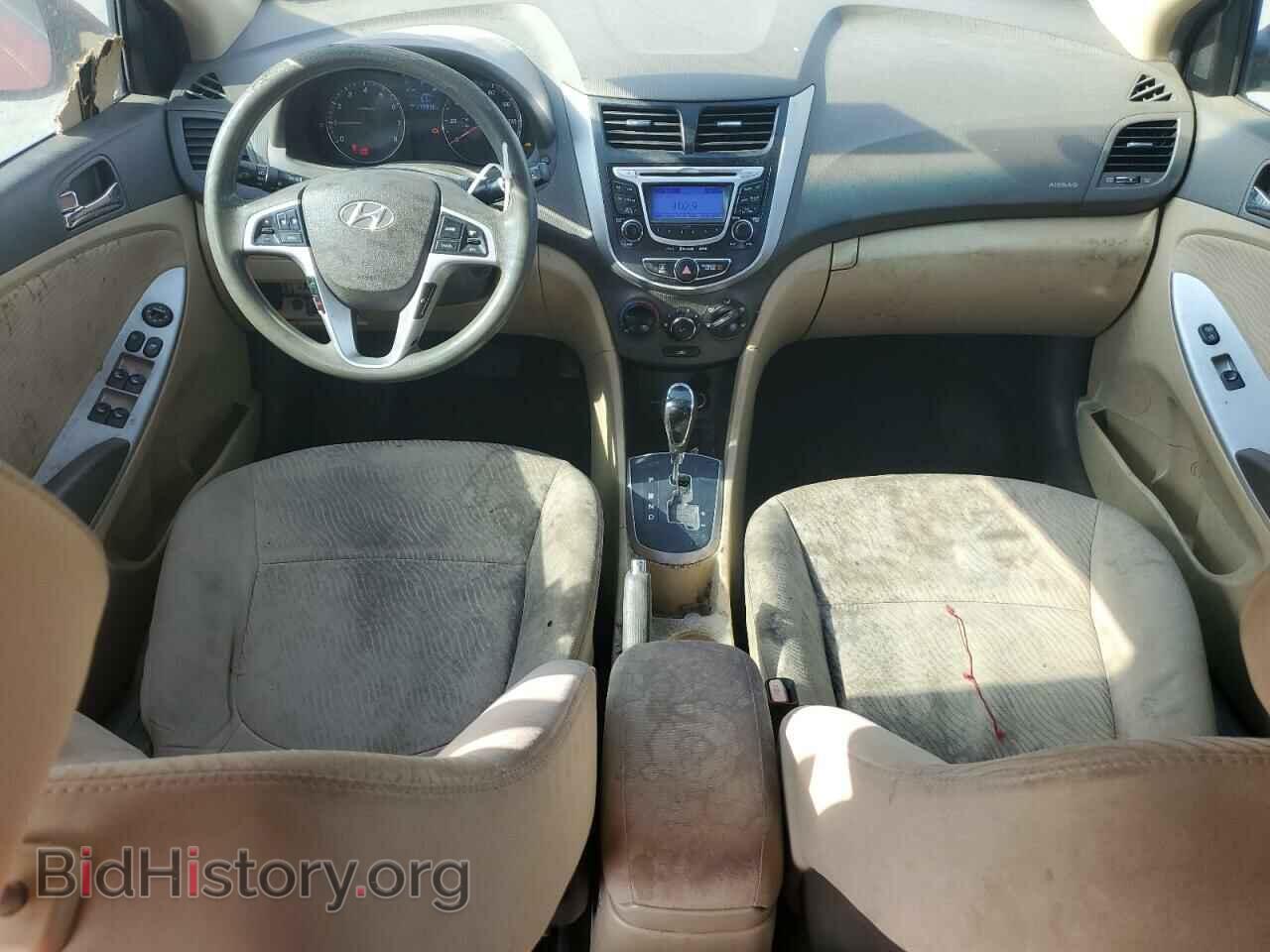 2013 HYUNDAI ACCENT - VIN: KMHCU4AEXDU476642 - Фото 8