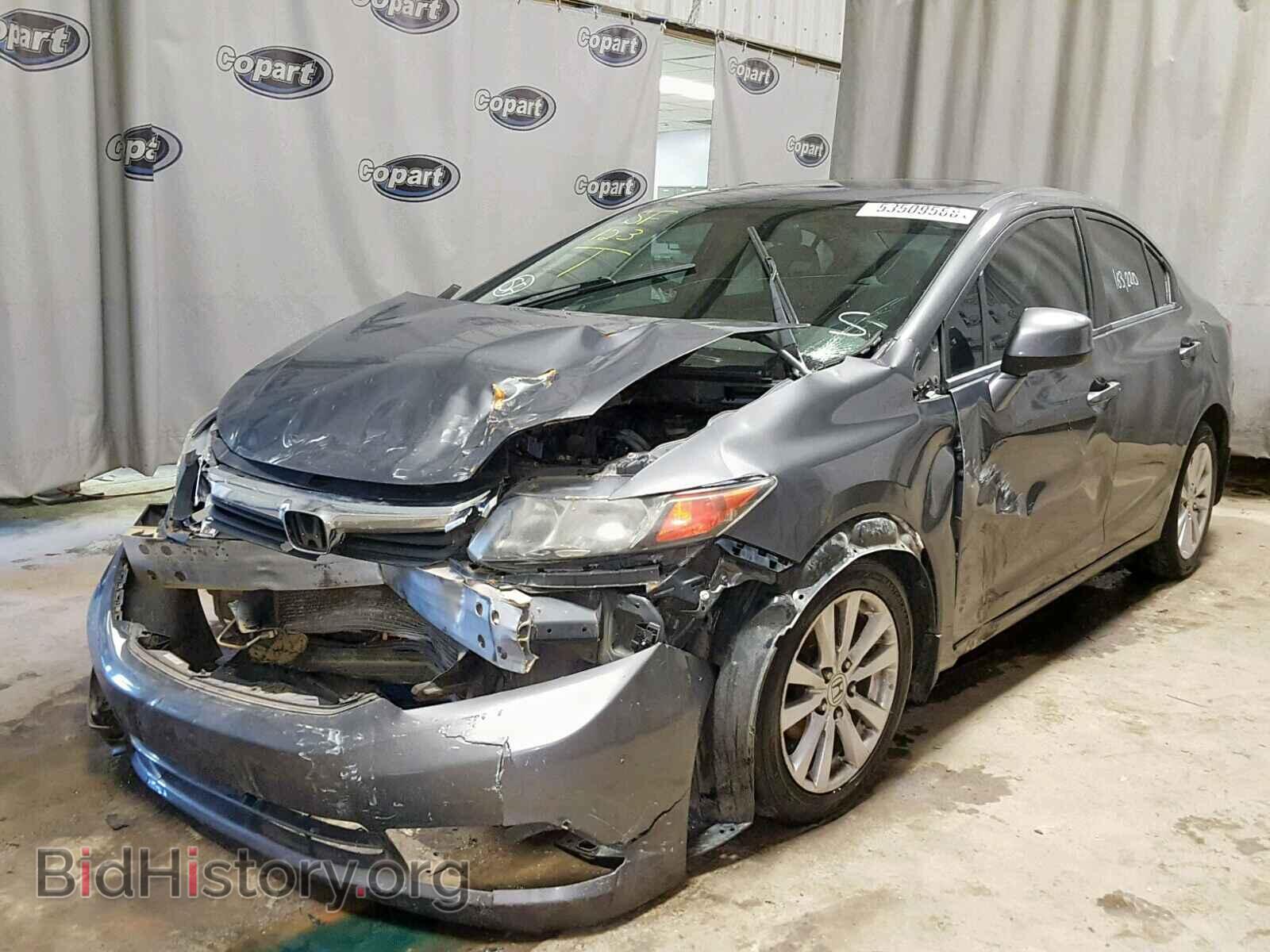 2012 HONDA CIVIC - VIN: 2HGFB2F96CH508674 - Фото 2