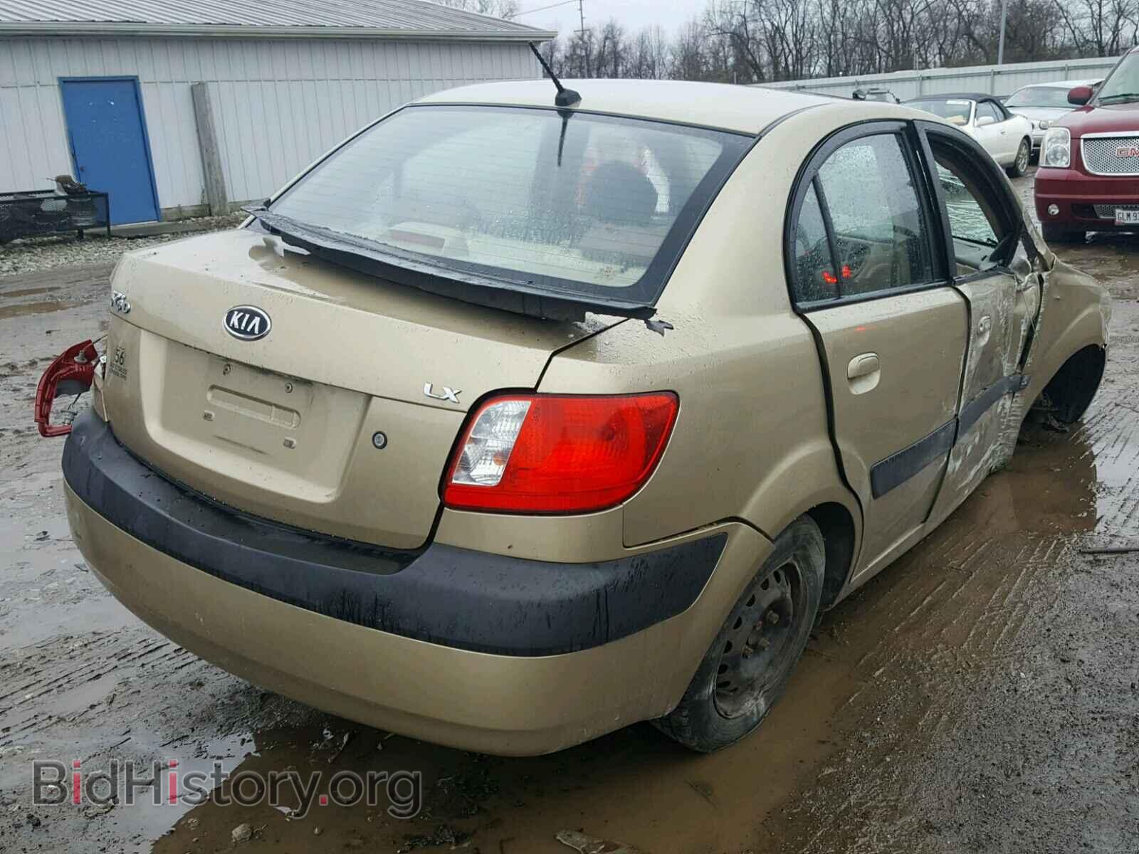 2007 KIA RIO BASE - VIN: KNADE123676290328 - Фото 4