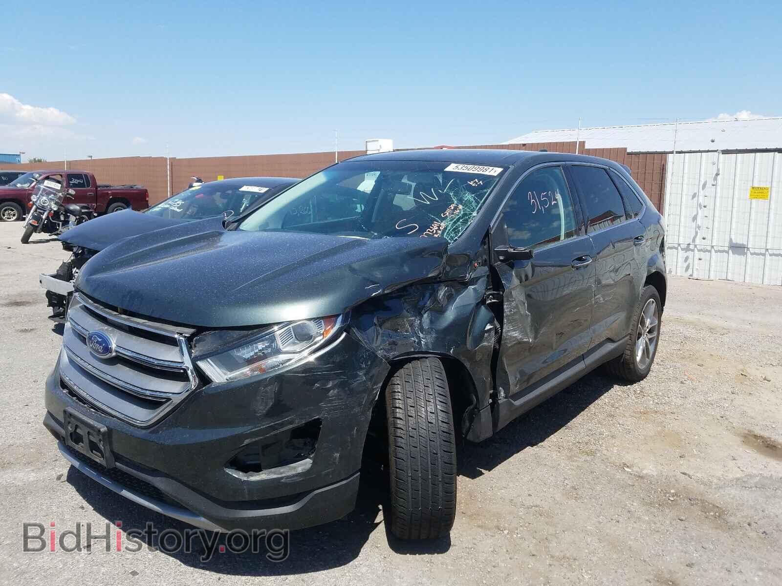 2015 FORD EDGE - VIN: 2FMTK3K91FBC07603 - Photo 2
