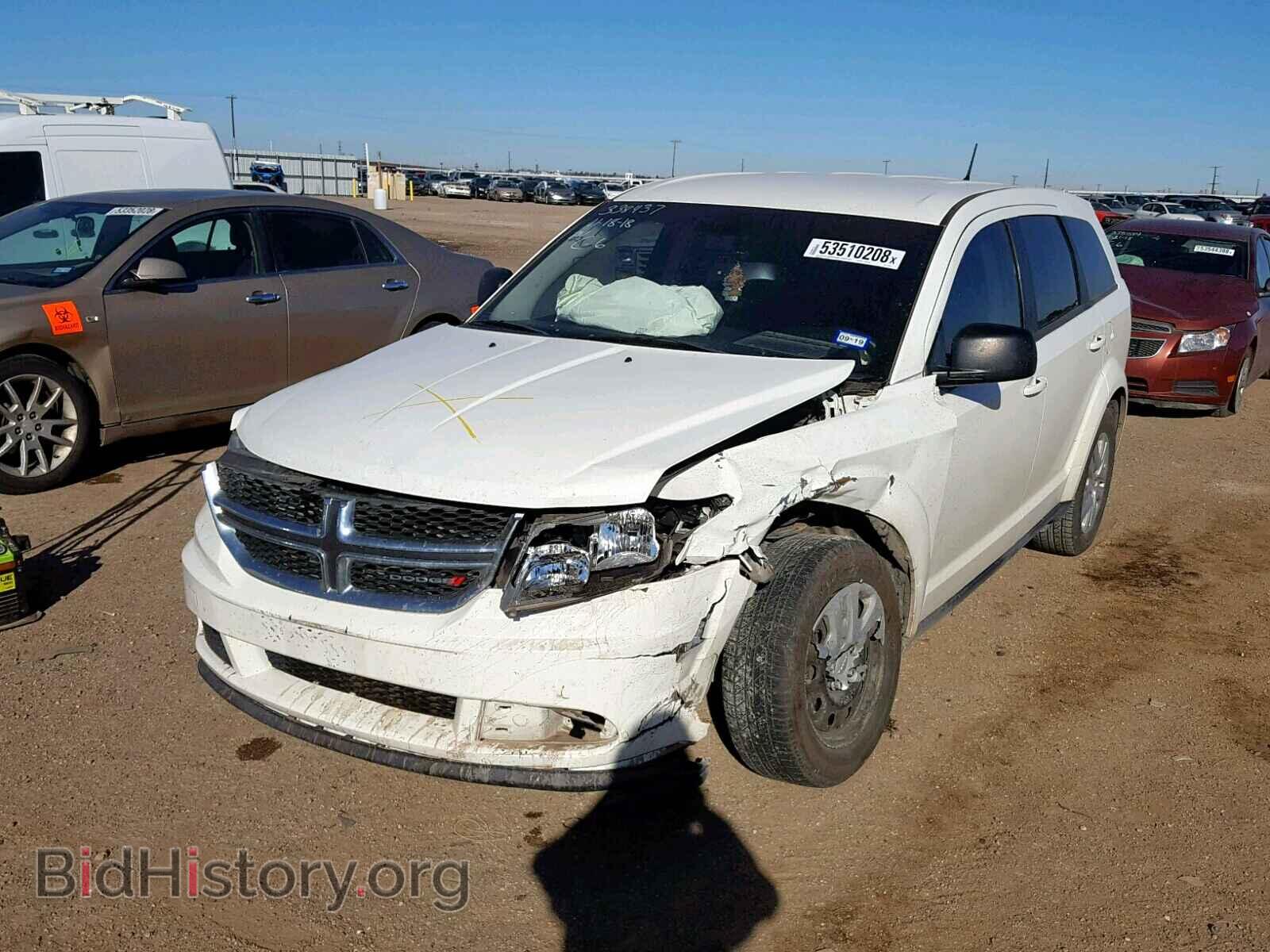 2014 DODGE JOURNEY SE - VIN: 3C4PDCAB4ET213743 - Фото 2