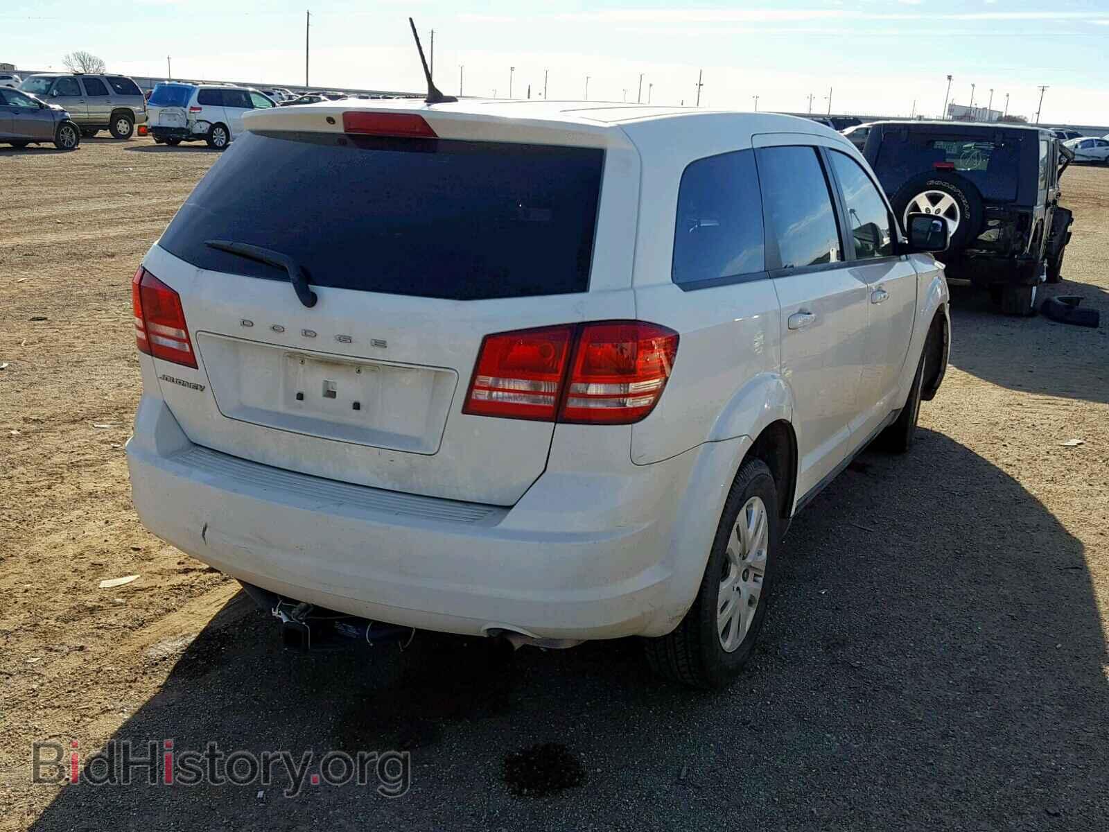2014 DODGE JOURNEY SE - VIN: 3C4PDCAB4ET213743 - Фото 4