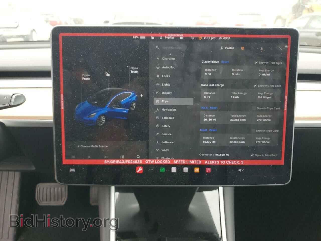 2018 TESLA MODEL 3 - VIN: 5YJ3E1EA3JF024835 - Фото 9