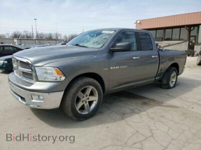 2012 Dodge RAM 1500 SLT, серый — VIN 1C6RD7GT1CS347258, Copart