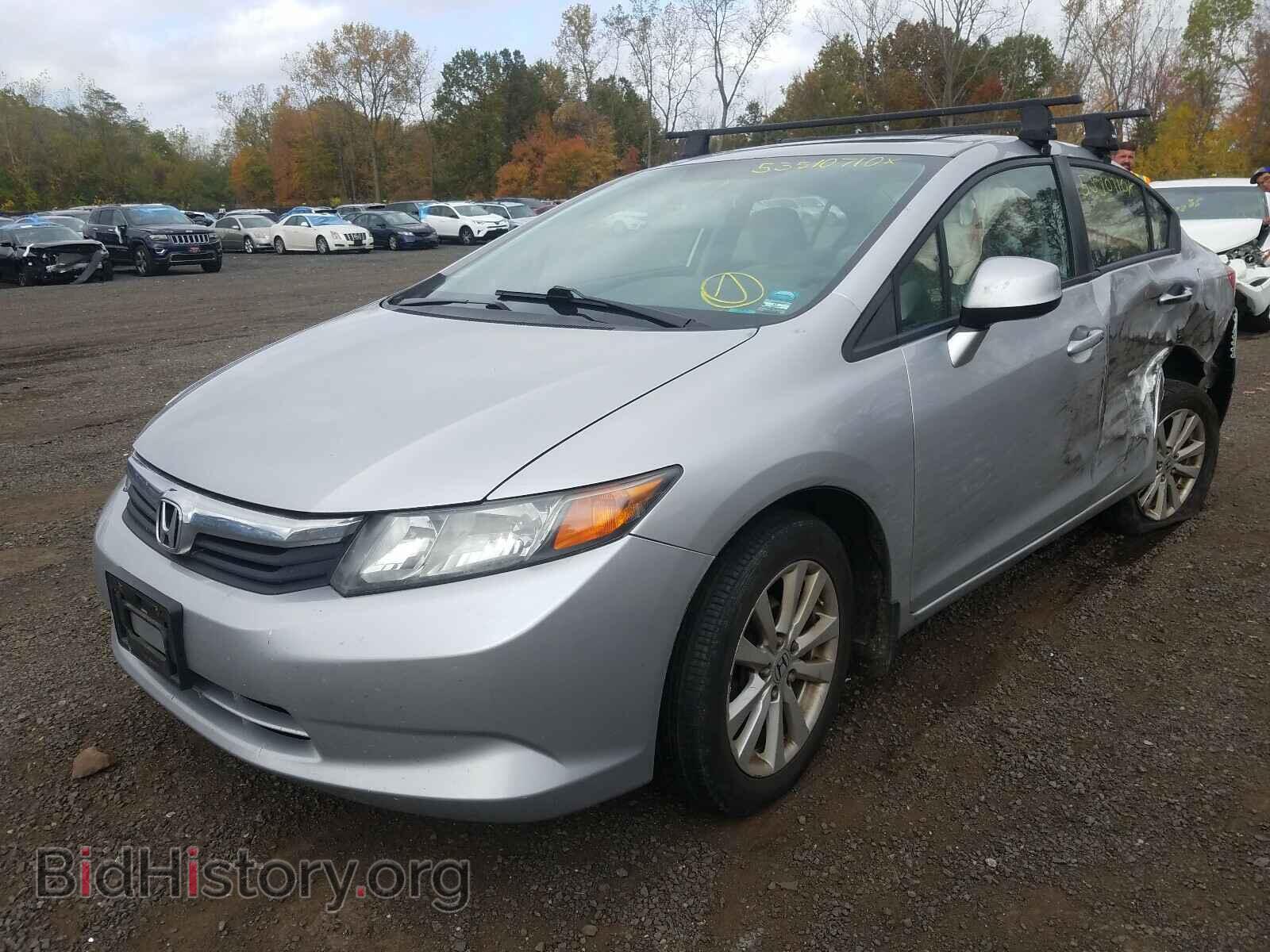 2012 HONDA CIVIC - VIN: 2HGFB2F83CH303224 - Фото 2