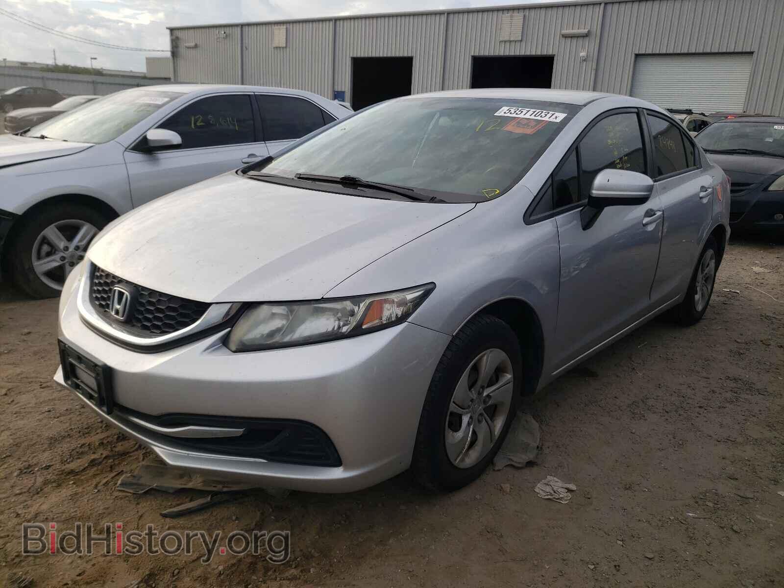 2014 HONDA CIVIC - VIN: 19XFB2F59EE061459 - Фото 2