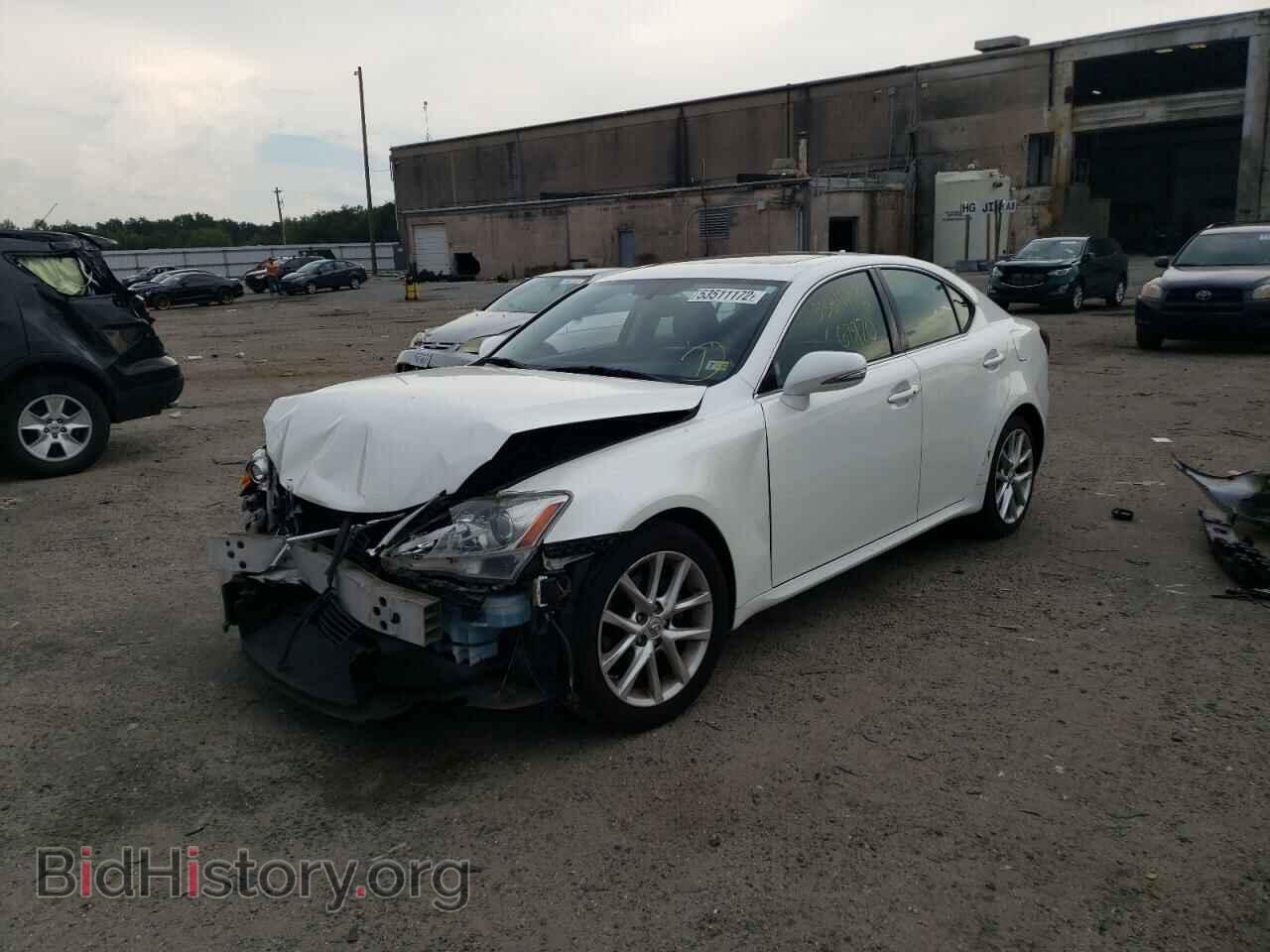 2012 LEXUS IS - VIN: JTHBF5C25C5183192 - Фото 2