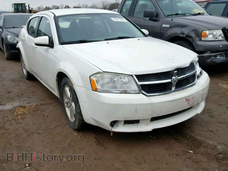 2010 Dodge AVENGER Avenger R/ (VIN 1B3CC5FB8AN136070) — photo 1 of 10, Copart, damage: rear end