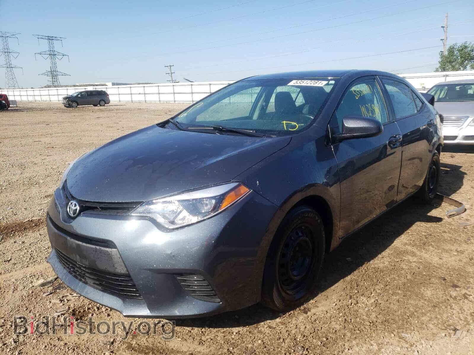 2014 TOYOTA COROLLA - VIN: 2T1BURHEXEC042223 - Фото 2