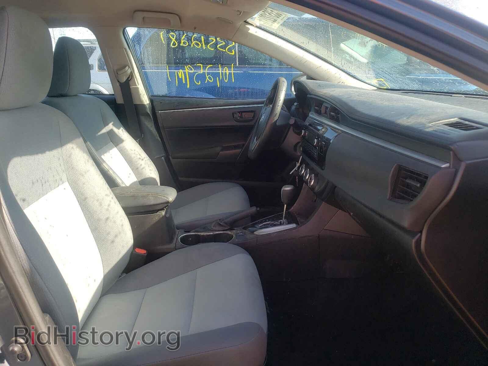 2014 TOYOTA COROLLA - VIN: 2T1BURHEXEC042223 - Фото 5