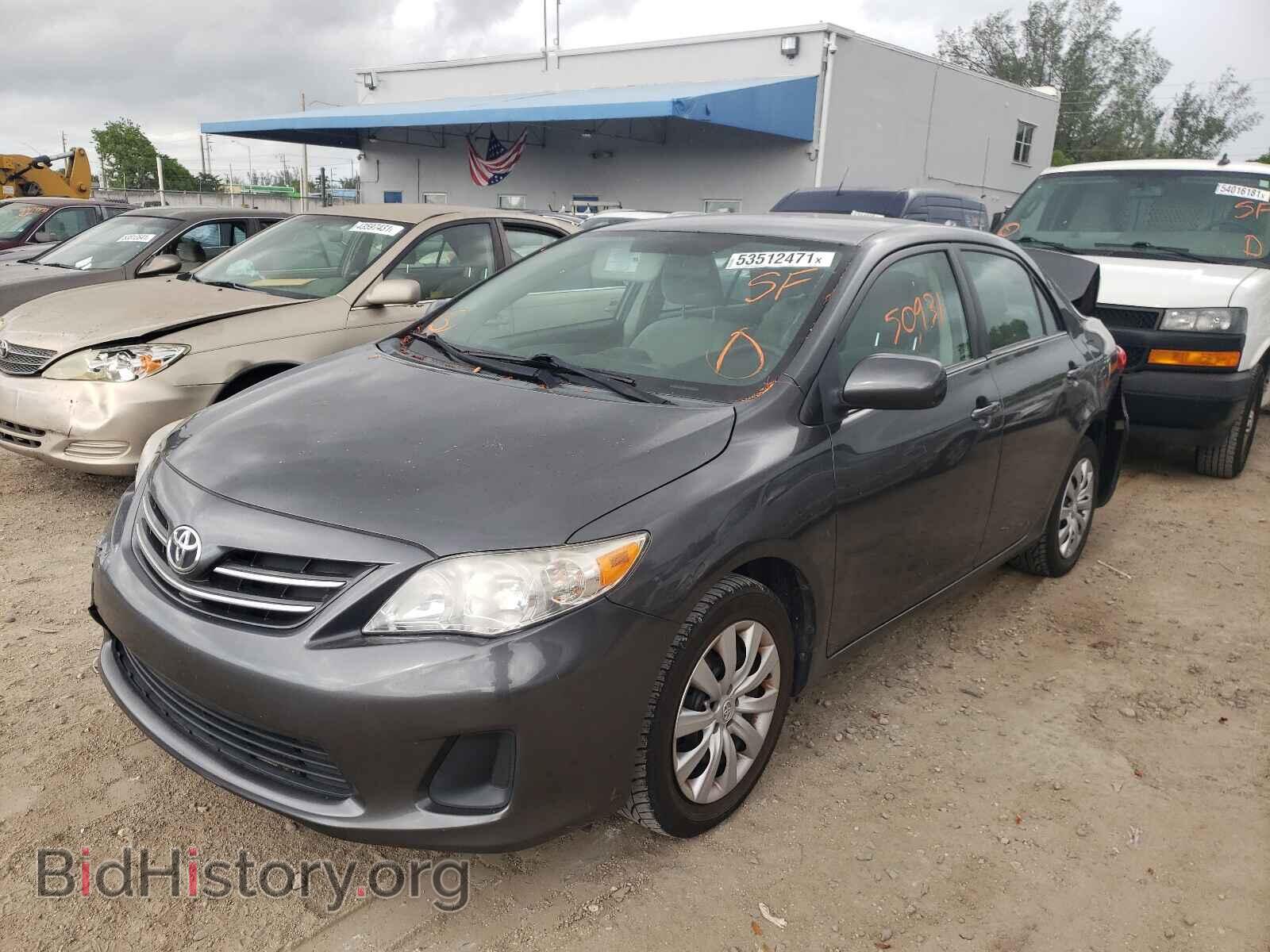 2013 TOYOTA COROLLA - VIN: 2T1BU4EE7DC109009 - Фото 2