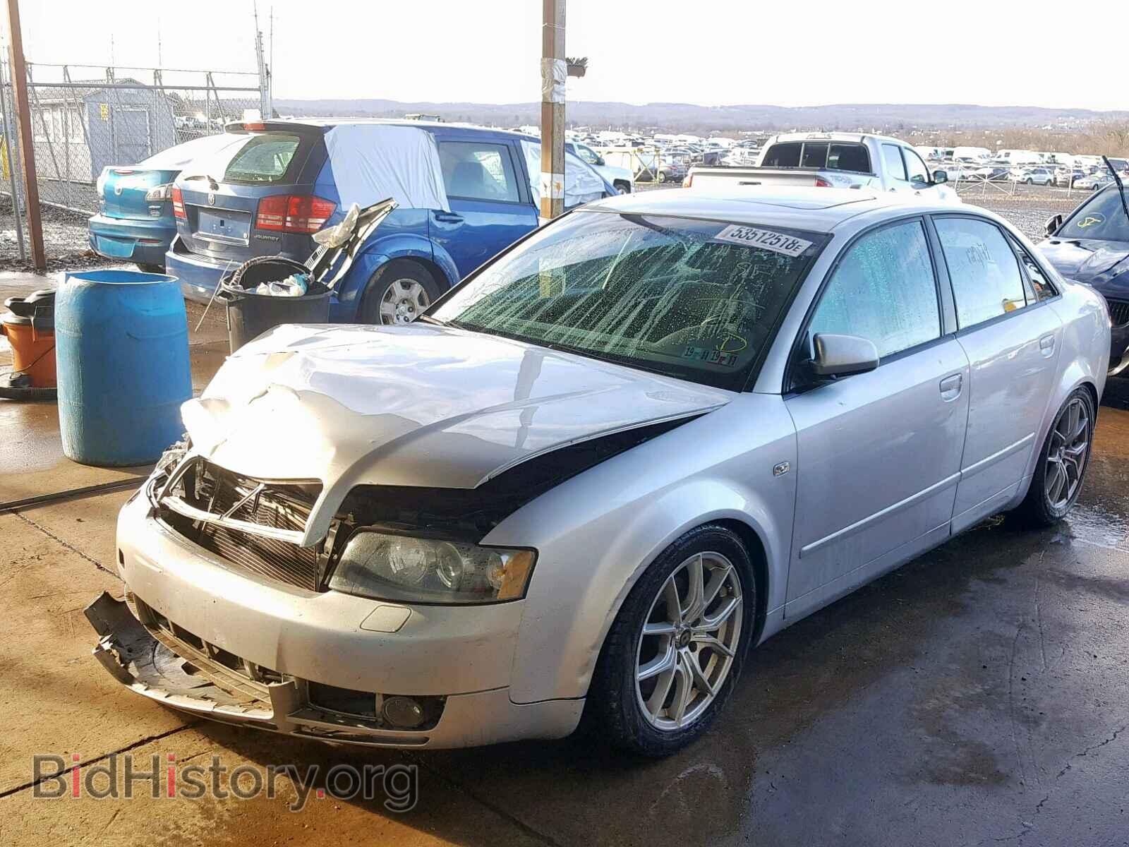 2005 AUDI A4 - VIN: WAULC68E25A066703 - Фото 2
