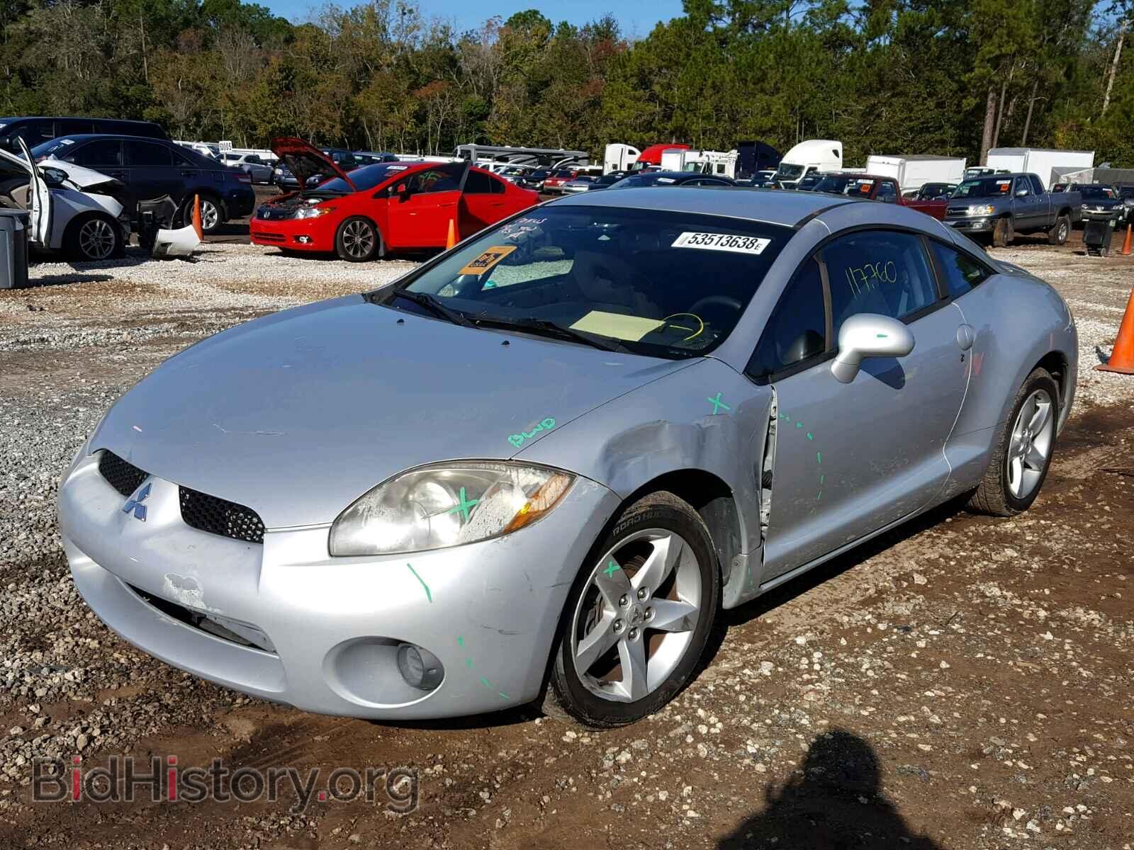 2007 MITSUBISHI ECLIPSE - VIN: 4A3AK24F87E055511 - Photo 2