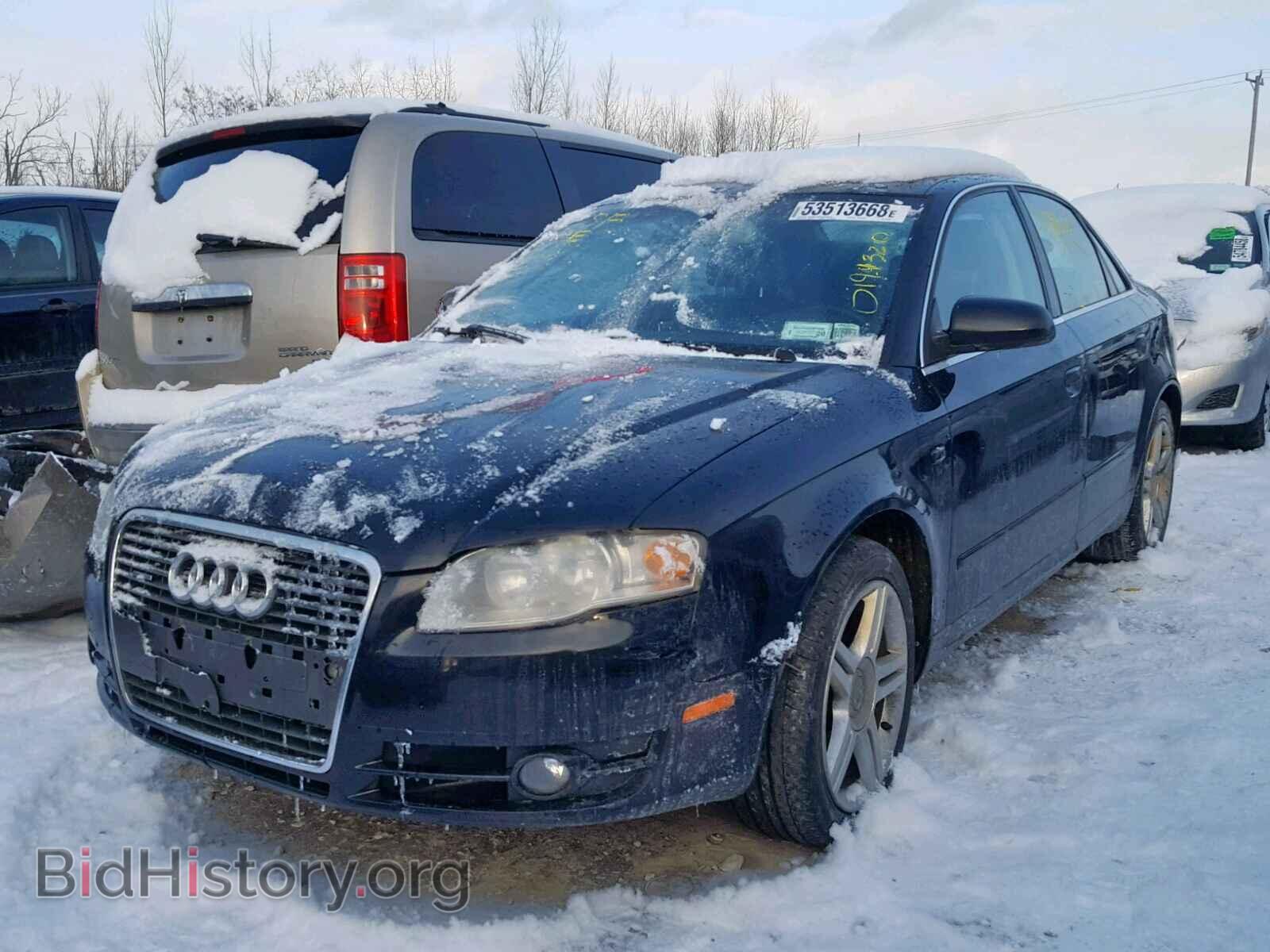 2006 AUDI A4 - VIN: WAUDF78E16A087092 - Фото 2
